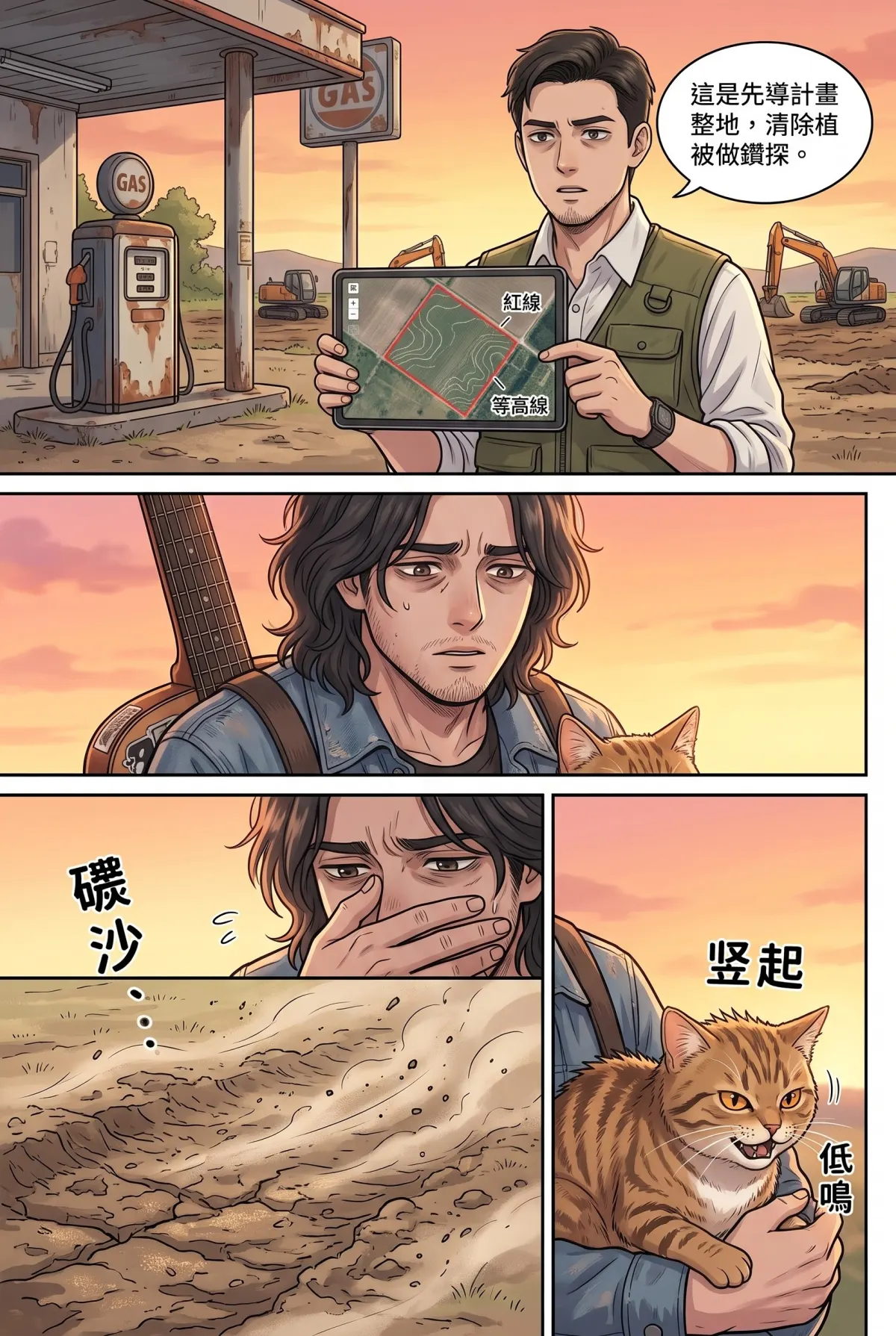 《太平洋公路：破吉他與信號槍的午後》 第 9 集　《太平洋公路：破吉他與信號槍的午後》 - 第九章：雨後的花籽彈 第 4 頁