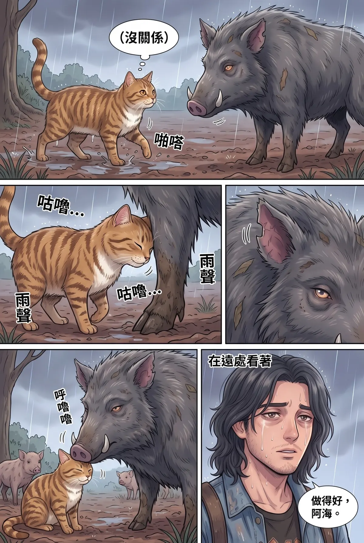 《太平洋公路：破吉他與信號槍的午後》 第 9 集　《太平洋公路：破吉他與信號槍的午後》 - 第九章：雨後的花籽彈 第 14 頁
