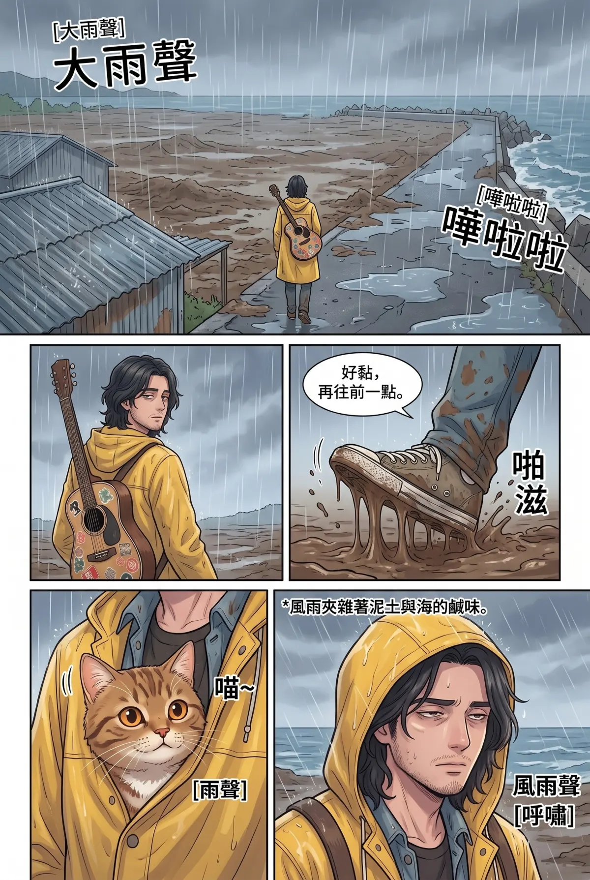 《太平洋公路：破吉他與信號槍的午後》 第 9 集　《太平洋公路：破吉他與信號槍的午後》 - 第九章：雨後的花籽彈 第 10 頁