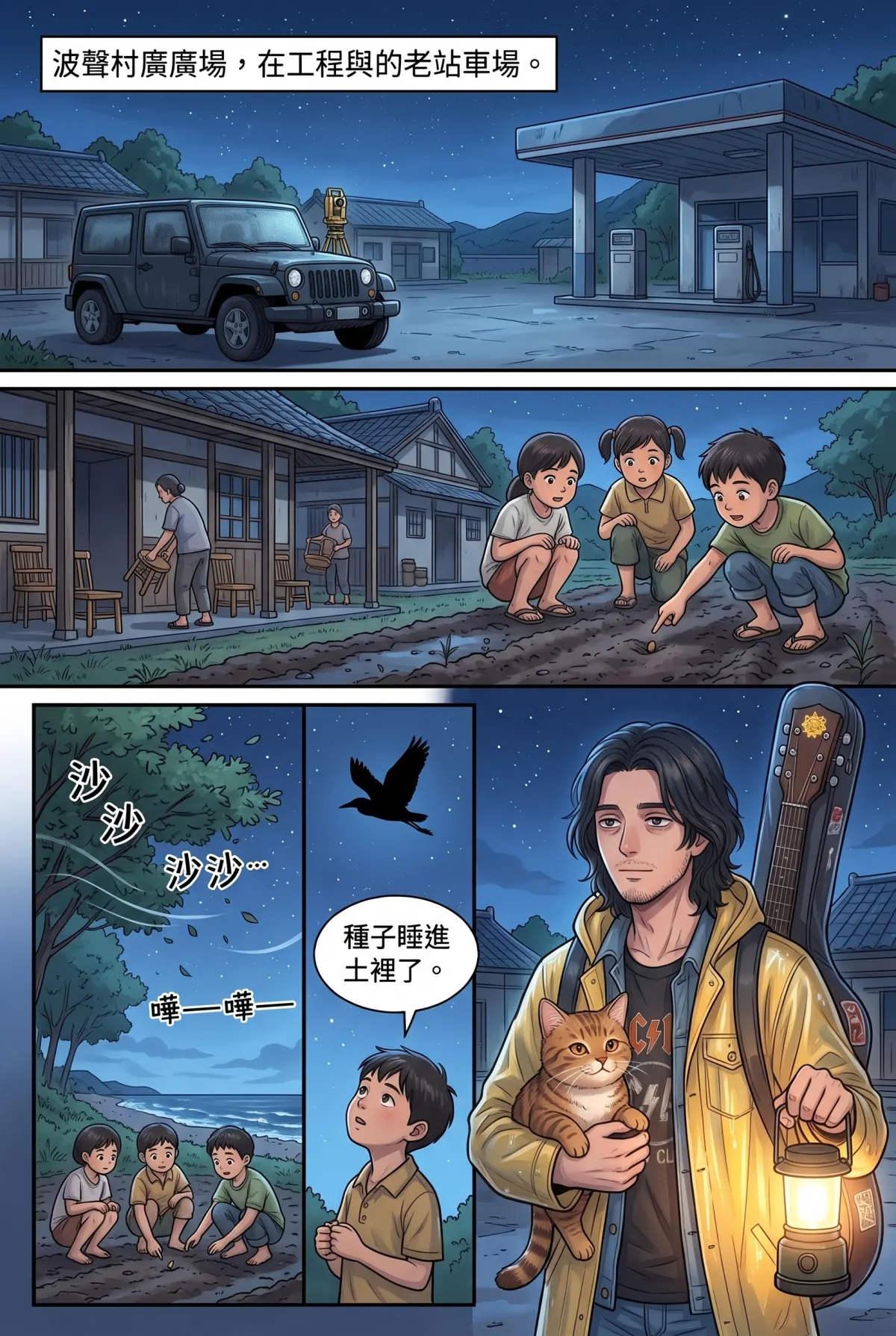 《太平洋公路：破吉他與信號槍的午後》 第 10 集　《太平洋公路：破吉他與信號槍的午後》 - 第十章：行動咖啡車的深夜廣播 第 3 頁