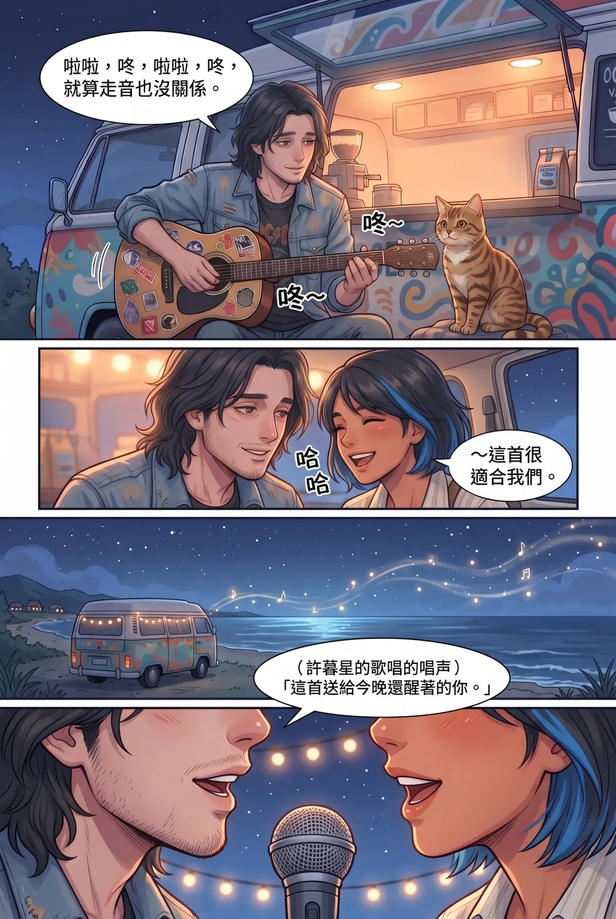 《太平洋公路：破吉他與信號槍的午後》 第 10 集　《太平洋公路：破吉他與信號槍的午後》 - 第十章：行動咖啡車的深夜廣播 第 15 頁