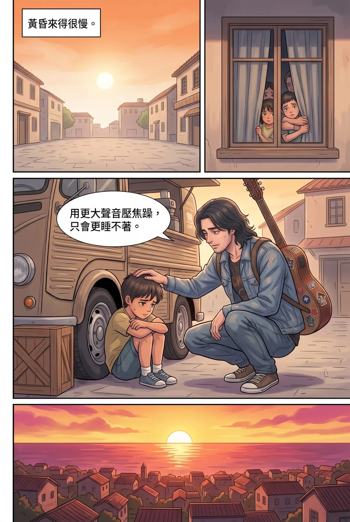 《太平洋公路：破吉他與信號槍的午後》 第 11 集　《太平洋公路：破吉他與信號槍的午後》 - 第十一章：基地台的燈與怒吼 第 9 頁