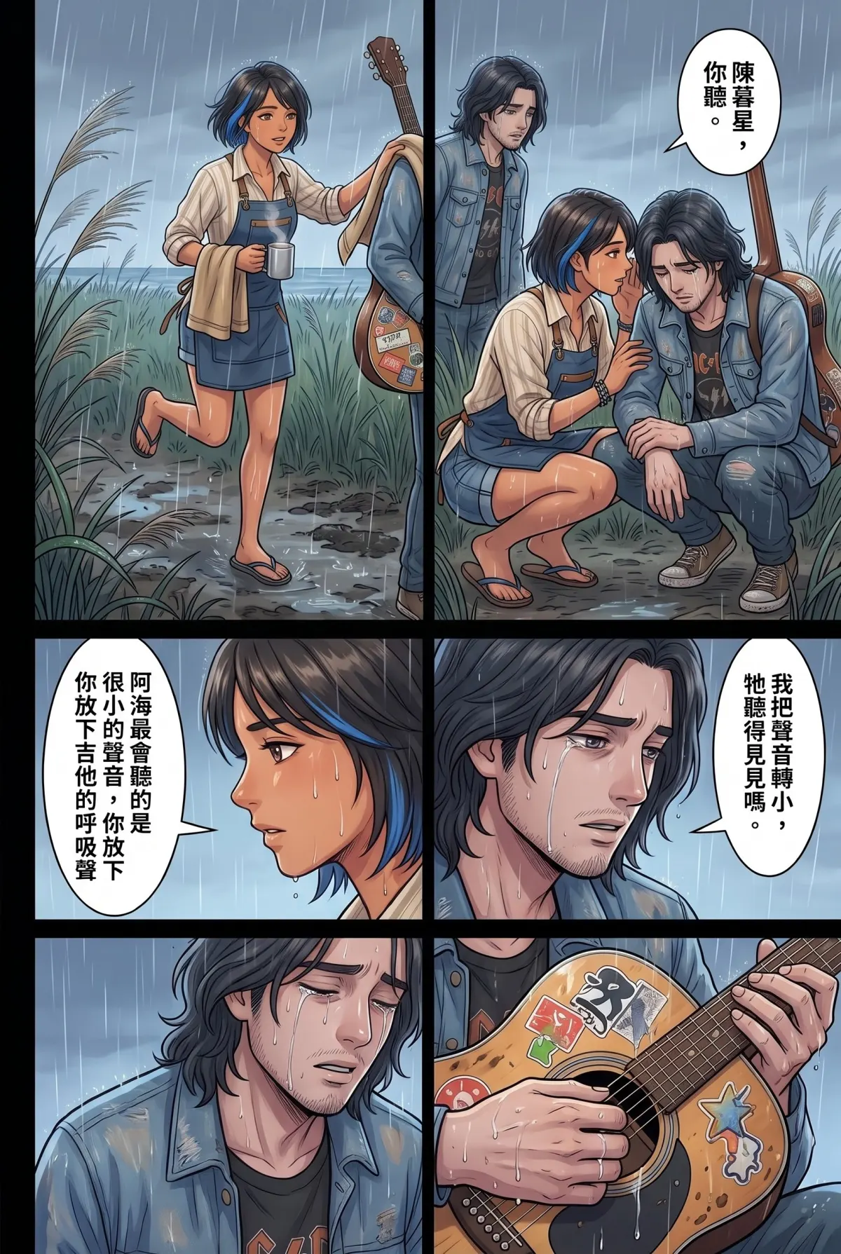 《太平洋公路：破吉他與信號槍的午後》 第 12 集　《太平洋公路：破吉他與信號槍的午後》 - 第十二章：走散在太平洋的風裡 第 14 頁