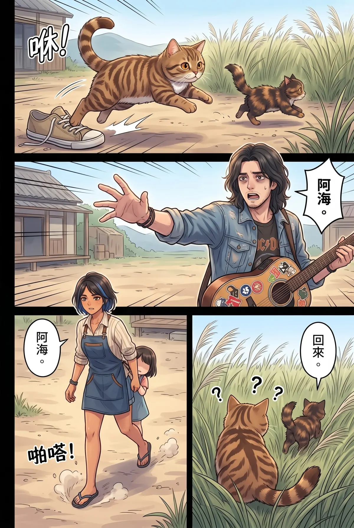 《太平洋公路：破吉他與信號槍的午後》 第 12 集　《太平洋公路：破吉他與信號槍的午後》 - 第十二章：走散在太平洋的風裡 第 8 頁