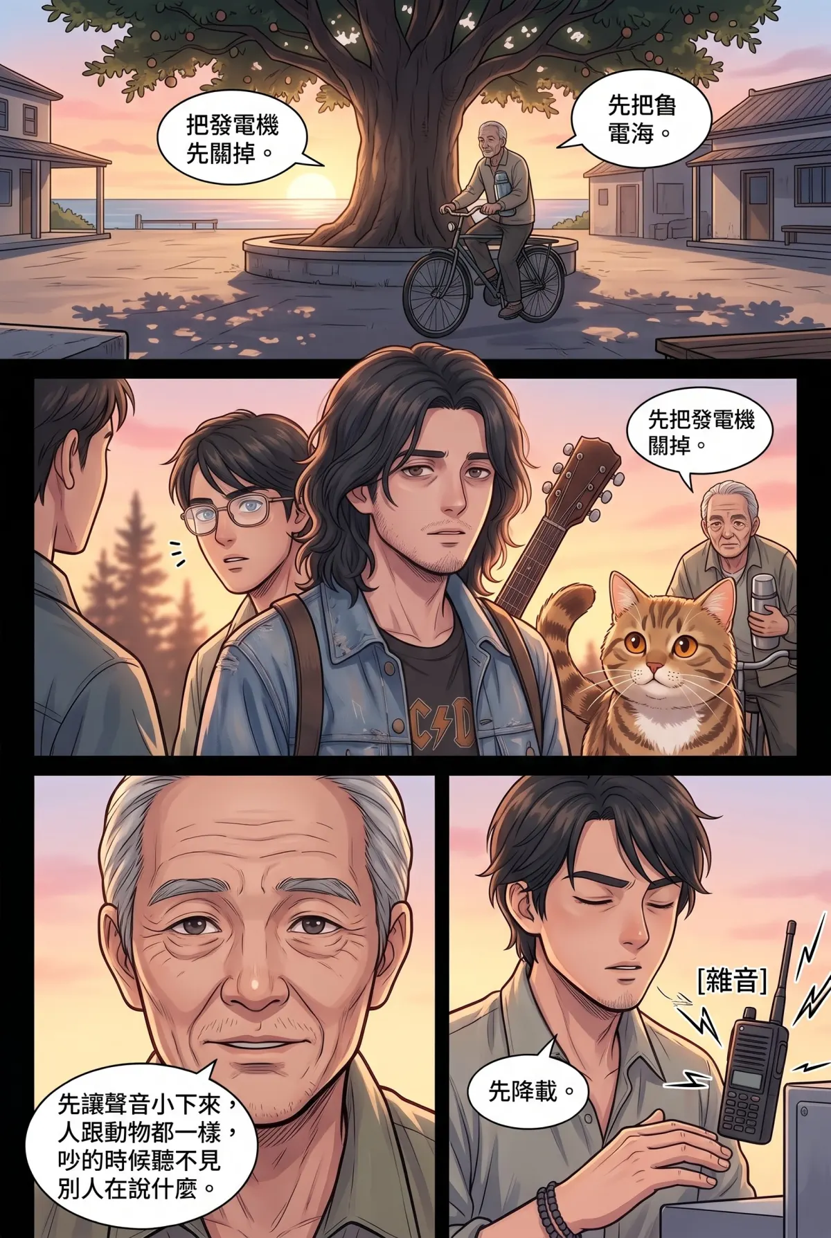 《太平洋公路：破吉他與信號槍的午後》 第 12 集　《太平洋公路：破吉他與信號槍的午後》 - 第十二章：走散在太平洋的風裡 第 5 頁