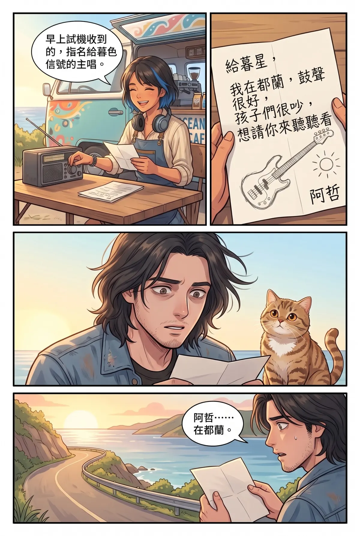 《太平洋公路：破吉他與信號槍的午後》 第 15 集　《太平洋公路：破吉他與信號槍的午後》 - 第十五章：沒有終點的公路 第 5 頁