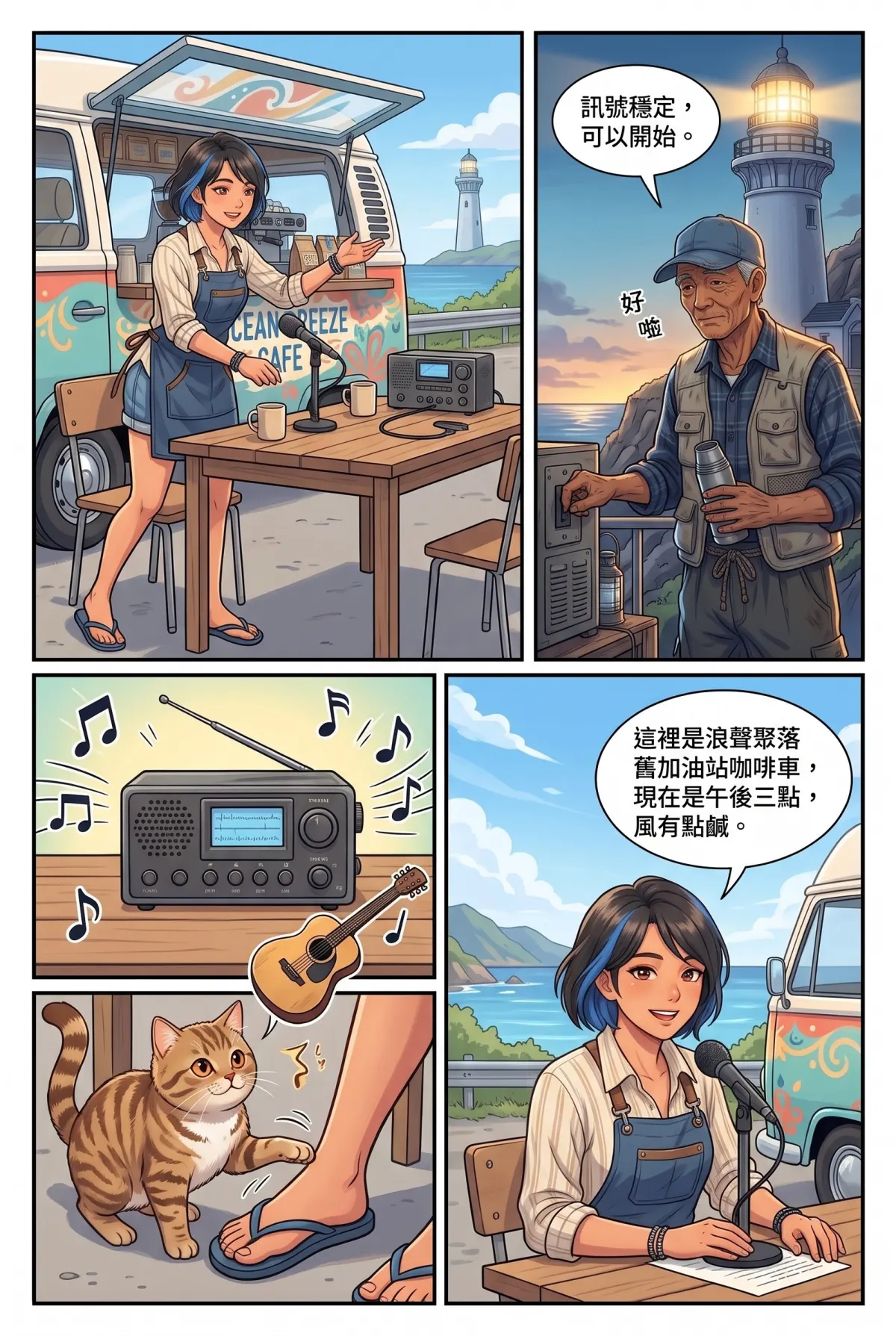《太平洋公路：破吉他與信號槍的午後》 第 15 集　《太平洋公路：破吉他與信號槍的午後》 - 第十五章：沒有終點的公路 第 8 頁