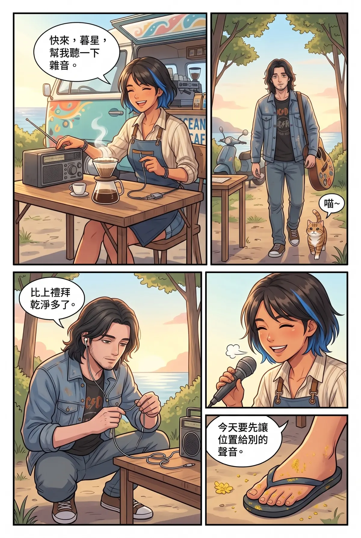 《太平洋公路：破吉他與信號槍的午後》 第 15 集　《太平洋公路：破吉他與信號槍的午後》 - 第十五章：沒有終點的公路 第 4 頁