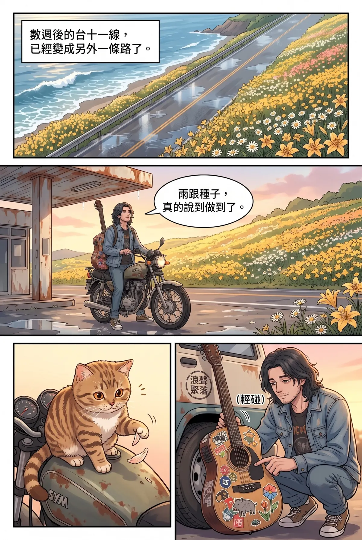 《太平洋公路：破吉他與信號槍的午後》 第 15 集　《太平洋公路：破吉他與信號槍的午後》 - 第十五章：沒有終點的公路 第 2 頁