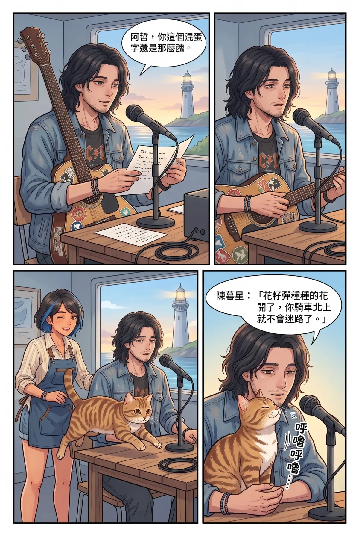 《太平洋公路：破吉他與信號槍的午後》 第 15 集　《太平洋公路：破吉他與信號槍的午後》 - 第十五章：沒有終點的公路 第 9 頁