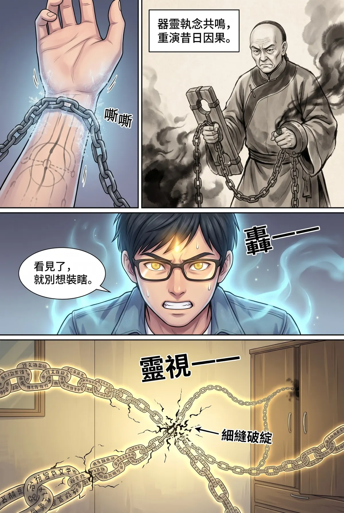 《萬古鑑天錄》 第 3 集　《萬古鑑天錄》 - 第三章 故宮守靈人 第 10 頁