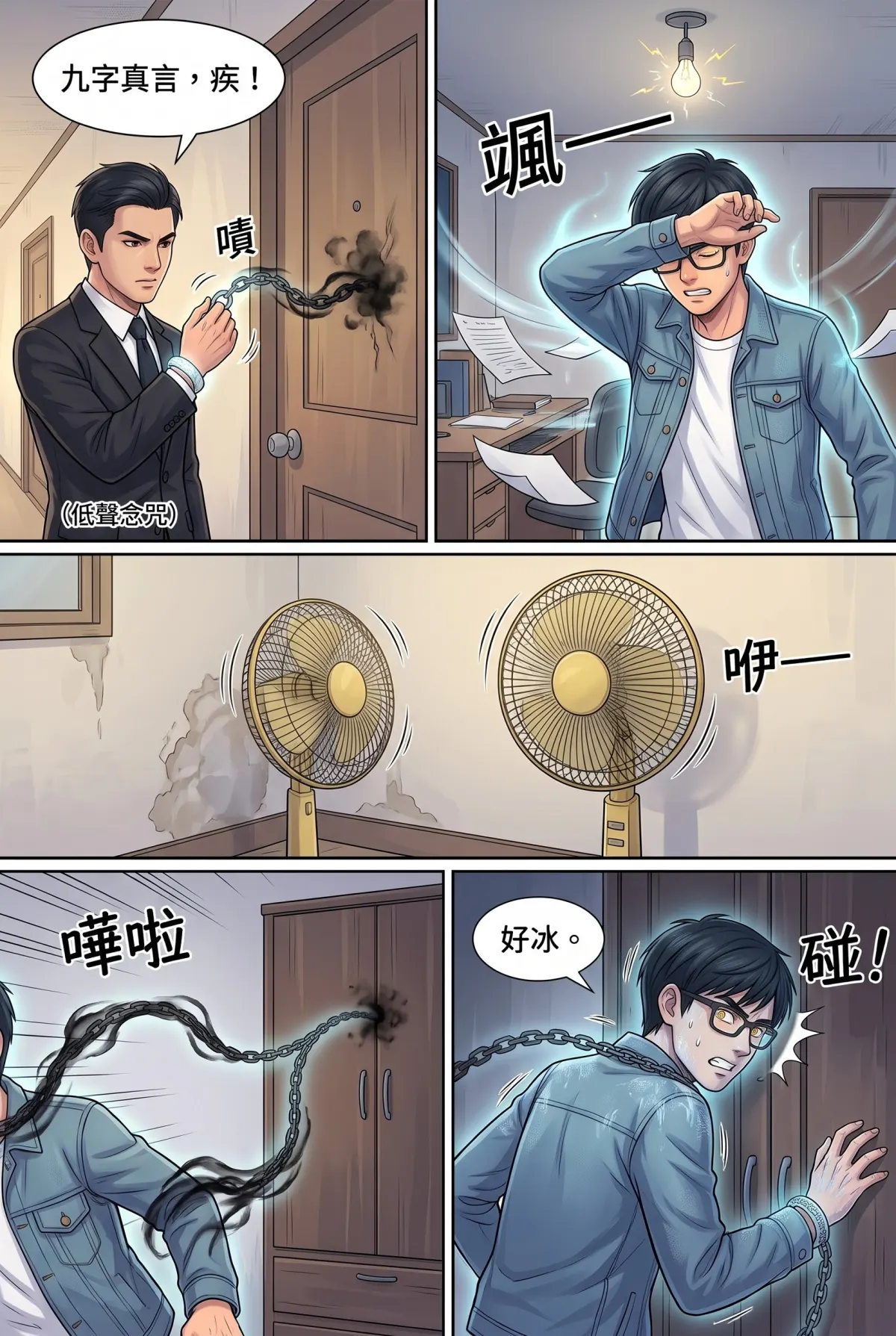 《萬古鑑天錄》 第 3 集　《萬古鑑天錄》 - 第三章 故宮守靈人 第 9 頁
