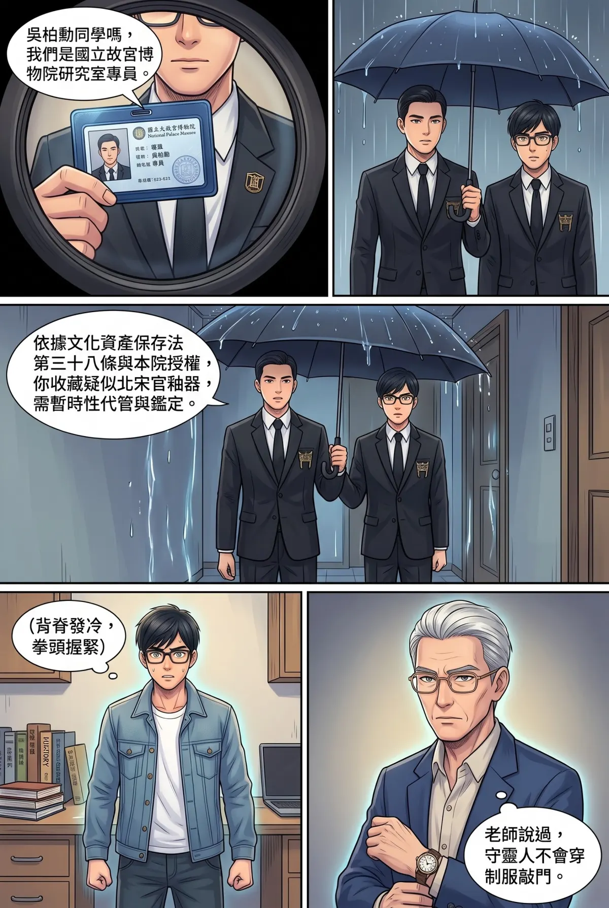 《萬古鑑天錄》 第 3 集　《萬古鑑天錄》 - 第三章 故宮守靈人 第 6 頁