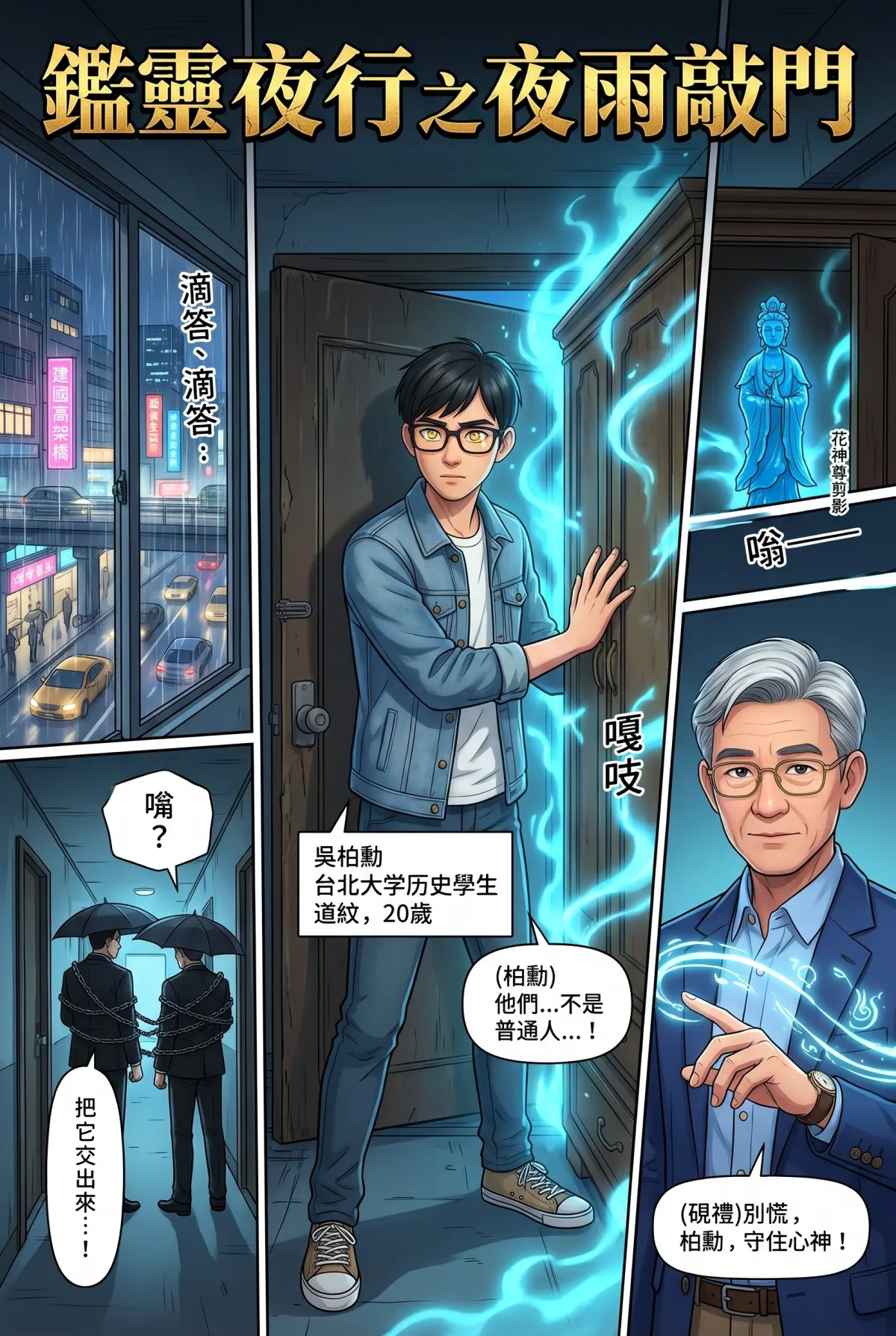 《萬古鑑天錄》 第 3 集　《萬古鑑天錄》 - 第三章 故宮守靈人 第 1 頁