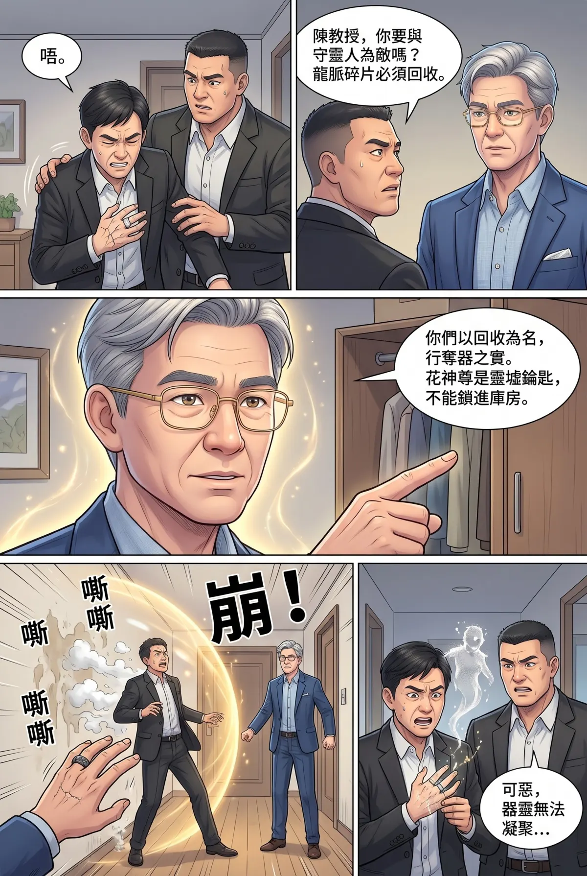《萬古鑑天錄》 第 3 集　《萬古鑑天錄》 - 第三章 故宮守靈人 第 16 頁