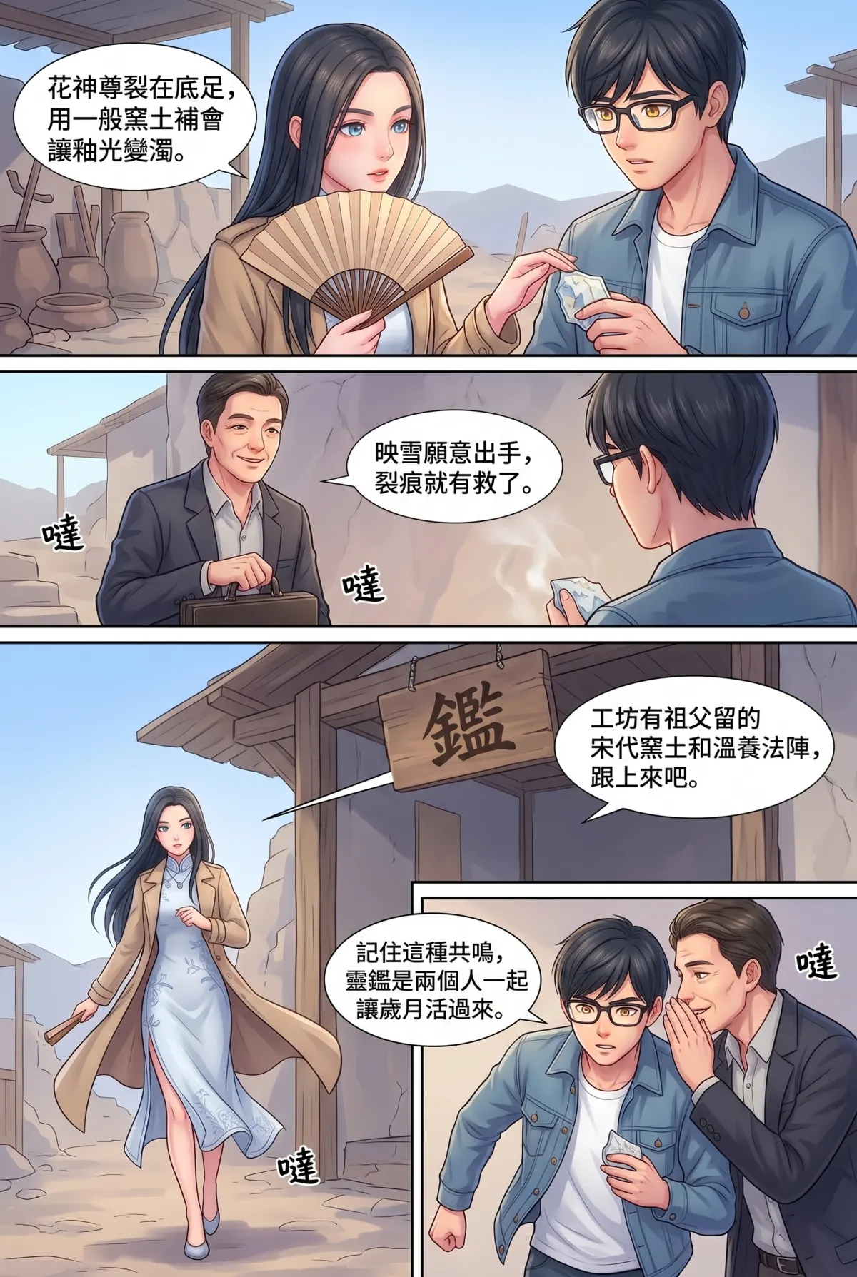 《萬古鑑天錄》 第 4 集　《萬古鑑天錄》 - 第四章 鹿港辜氏的試煉 第 16 頁