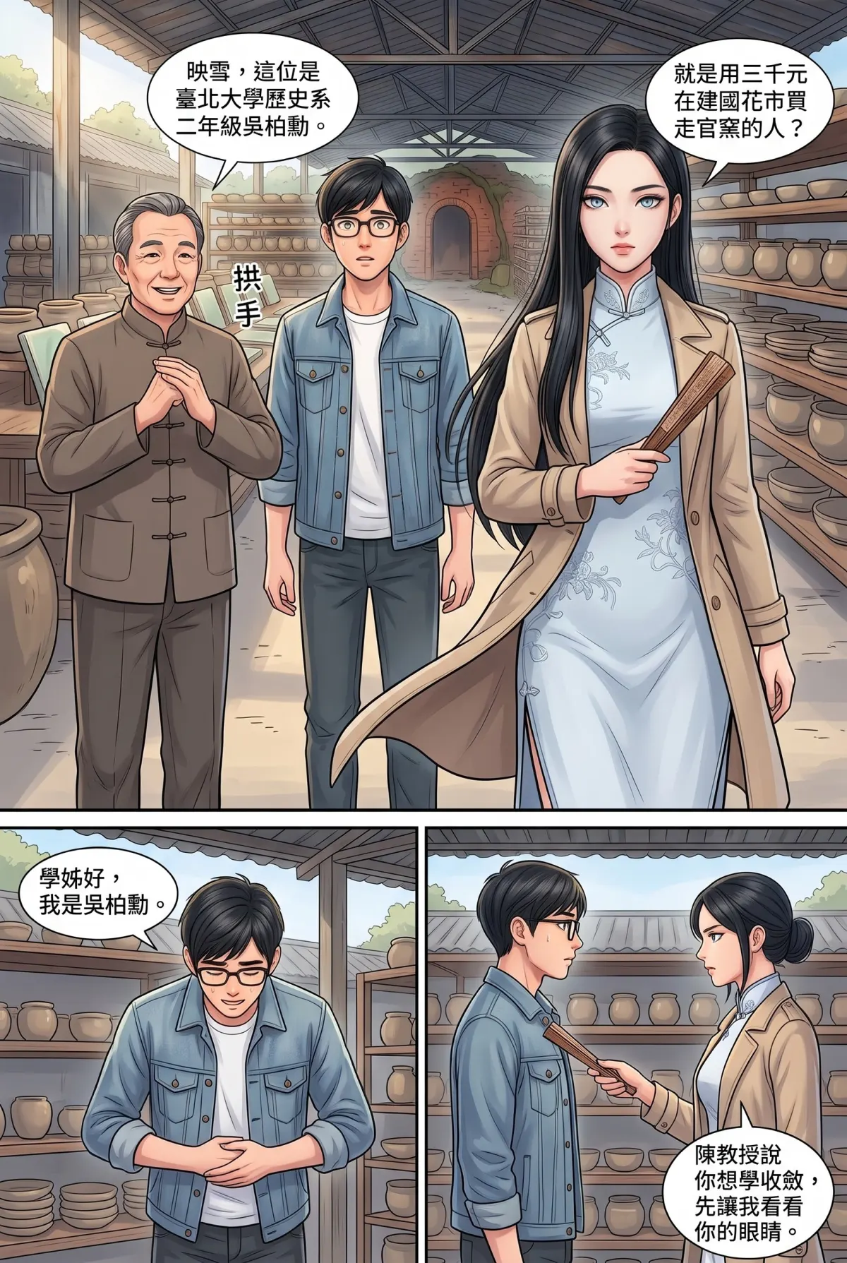 《萬古鑑天錄》 第 4 集　《萬古鑑天錄》 - 第四章 鹿港辜氏的試煉 第 7 頁