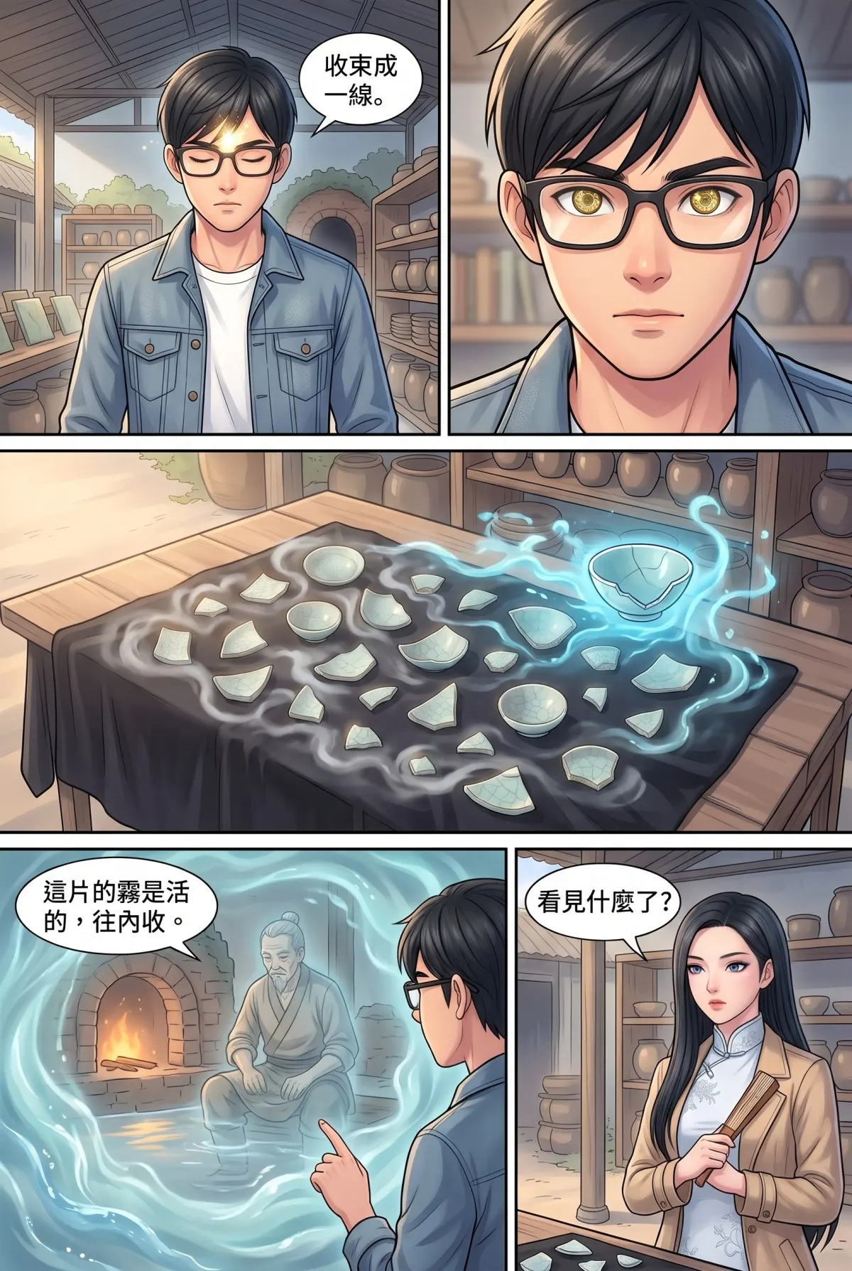 《萬古鑑天錄》 第 4 集　《萬古鑑天錄》 - 第四章 鹿港辜氏的試煉 第 10 頁
