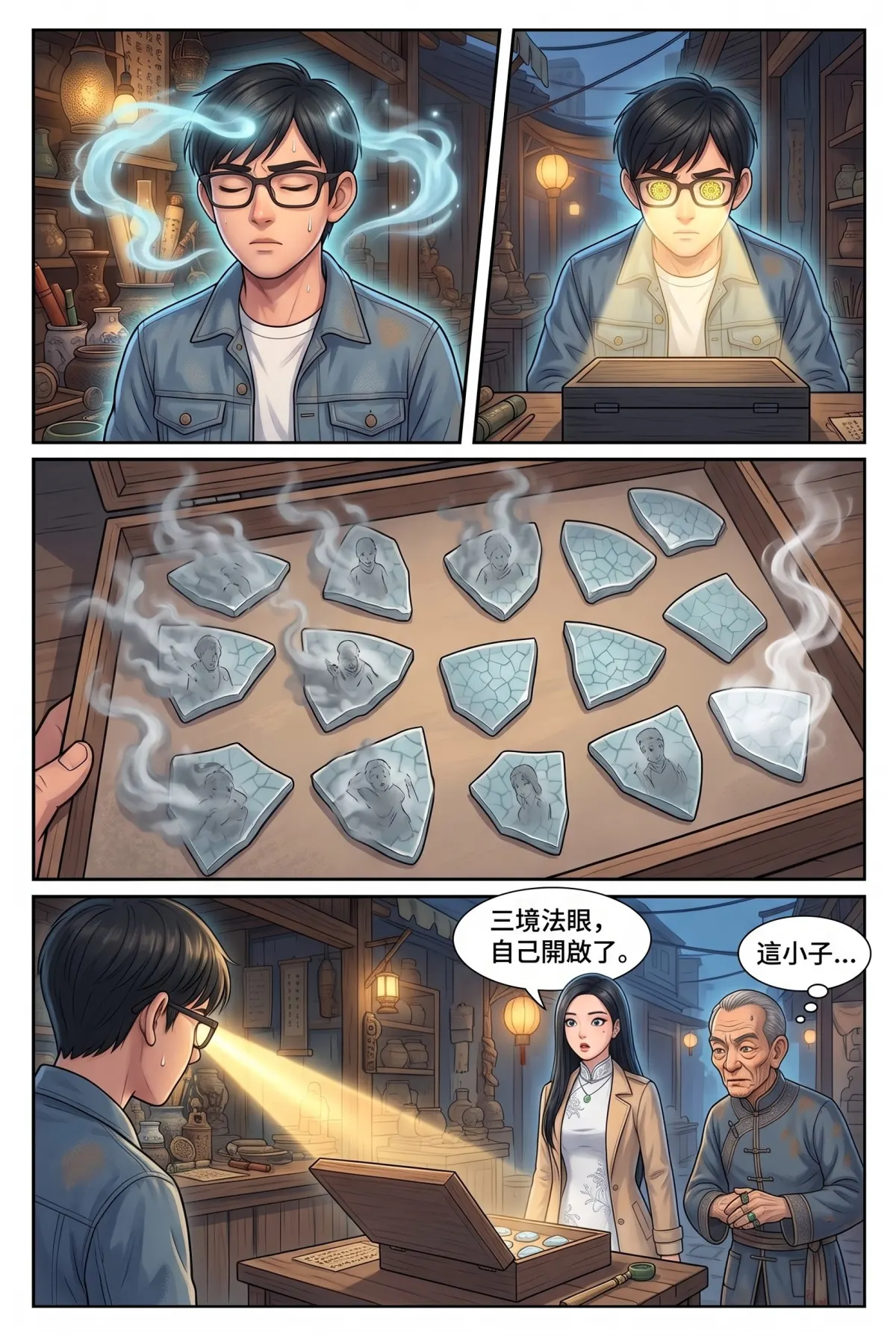 《萬古鑑天錄》 第 5 集　《萬古鑑天錄》 - 第五章 九指坤伯的黑市 第 13 頁