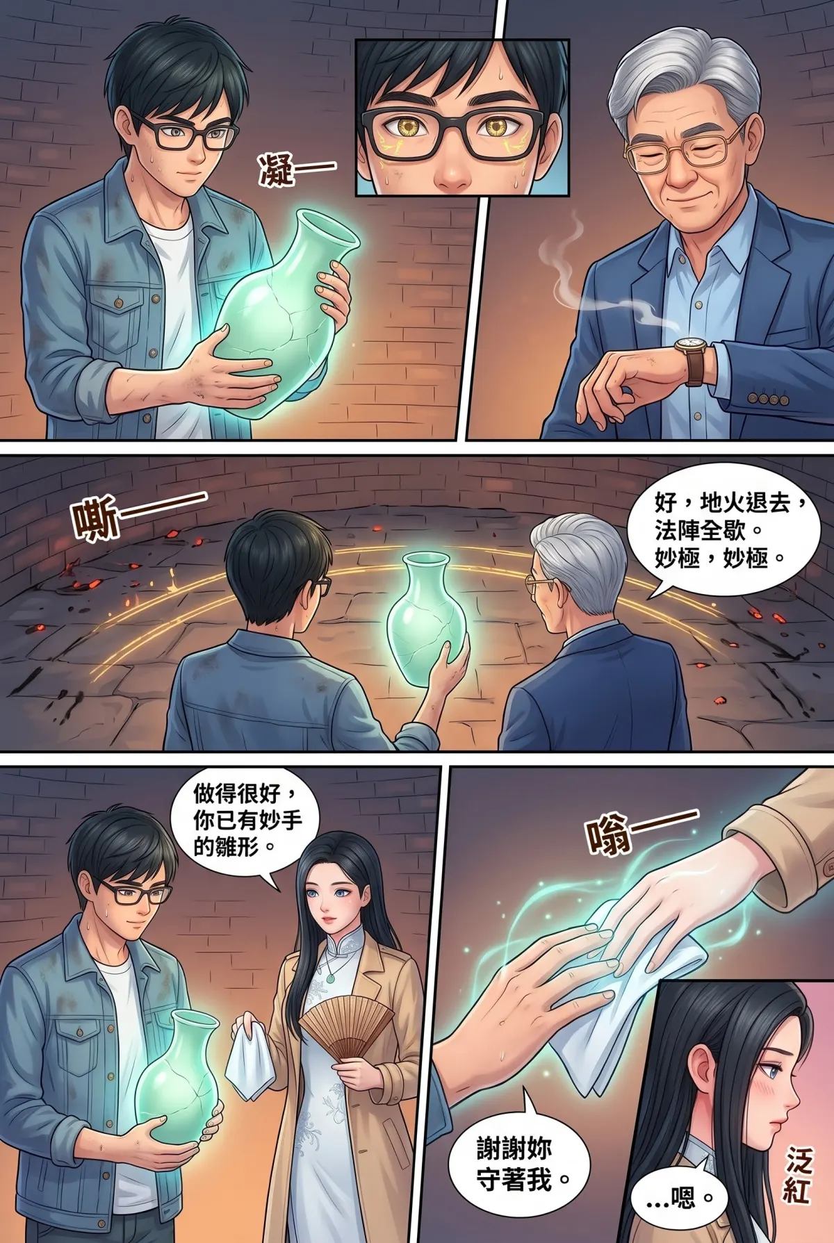 《萬古鑑天錄》 第 7 集　《萬古鑑天錄》 - 第七章 鶯歌窯火，地脈洗禮 第 15 頁