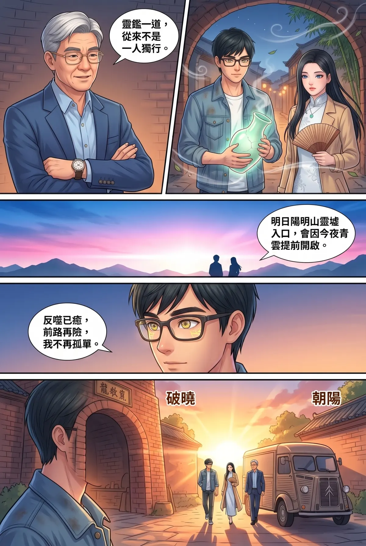 《萬古鑑天錄》 第 7 集　《萬古鑑天錄》 - 第七章 鶯歌窯火，地脈洗禮 第 16 頁