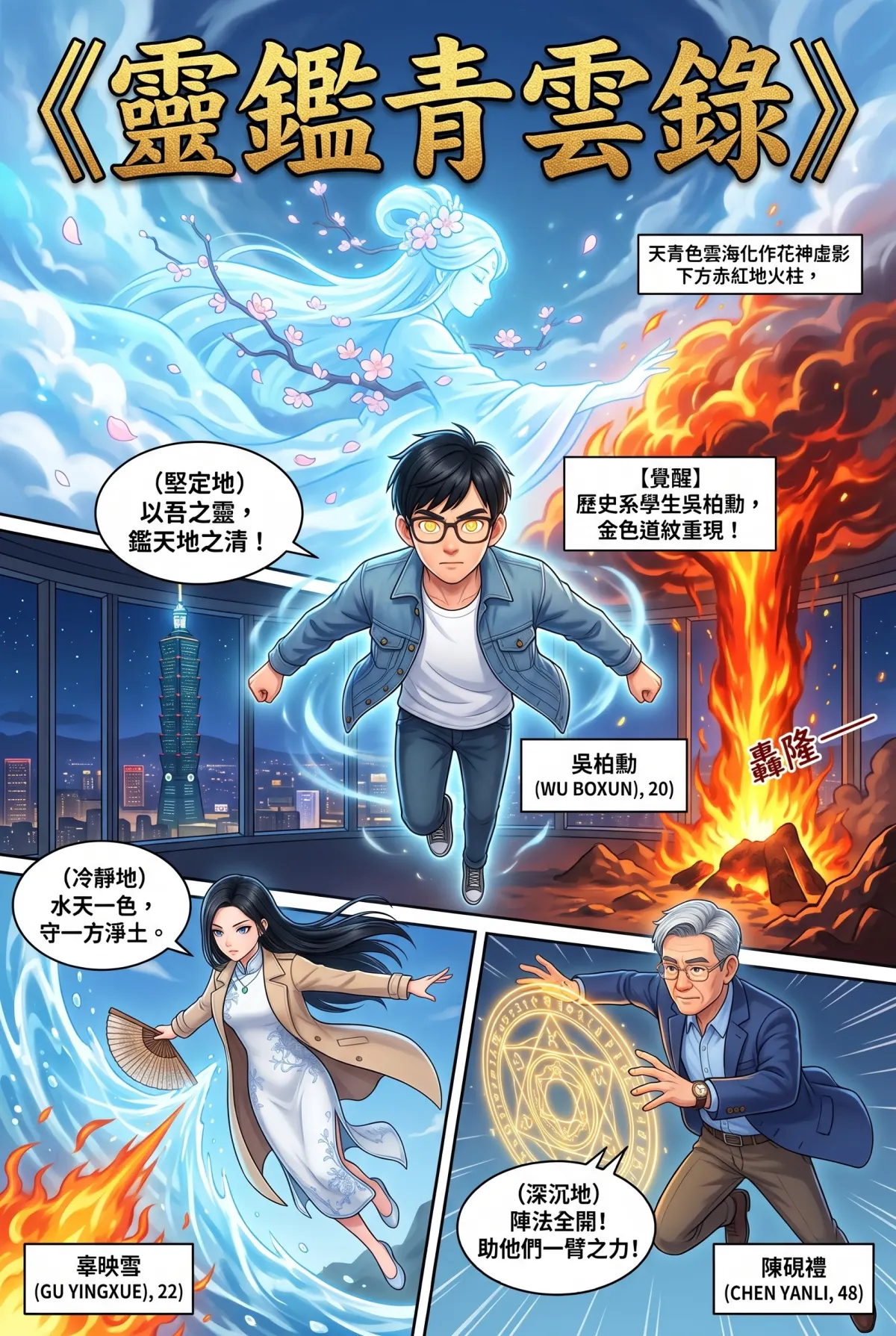 《萬古鑑天錄》 第 7 集　《萬古鑑天錄》 - 第七章 鶯歌窯火，地脈洗禮 第 1 頁
