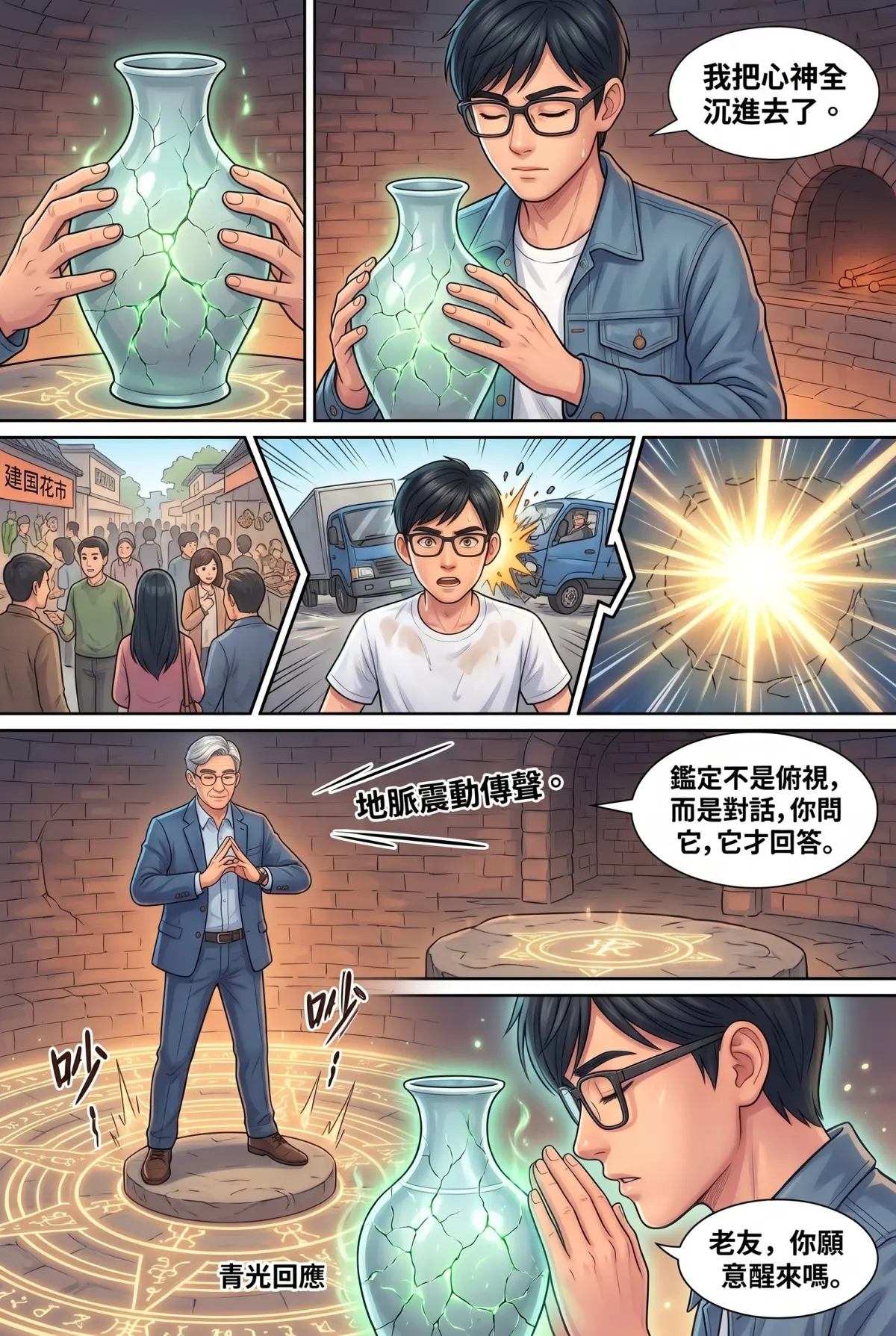 《萬古鑑天錄》 第 7 集　《萬古鑑天錄》 - 第七章 鶯歌窯火，地脈洗禮 第 12 頁