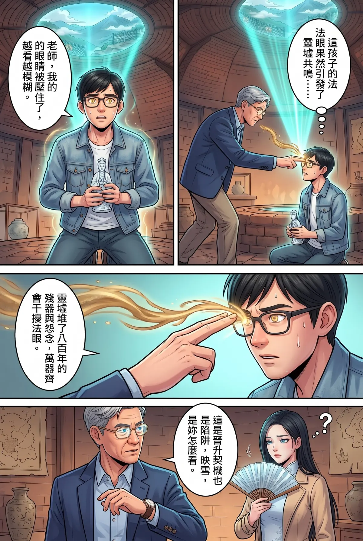 《萬古鑑天錄》 第 8 集　《萬古鑑天錄》 - 第八章 陽明山靈墟入口 第 5 頁