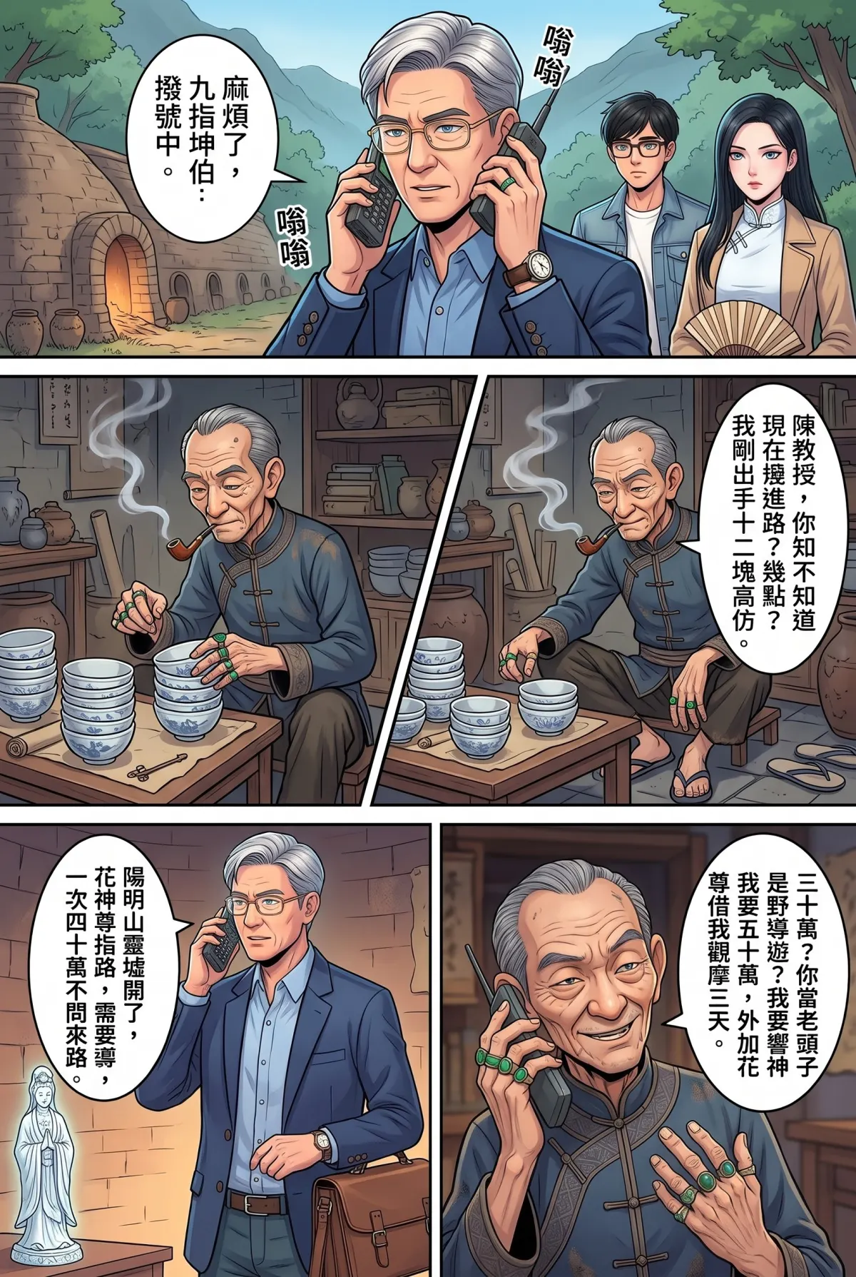 《萬古鑑天錄》 第 8 集　《萬古鑑天錄》 - 第八章 陽明山靈墟入口 第 7 頁