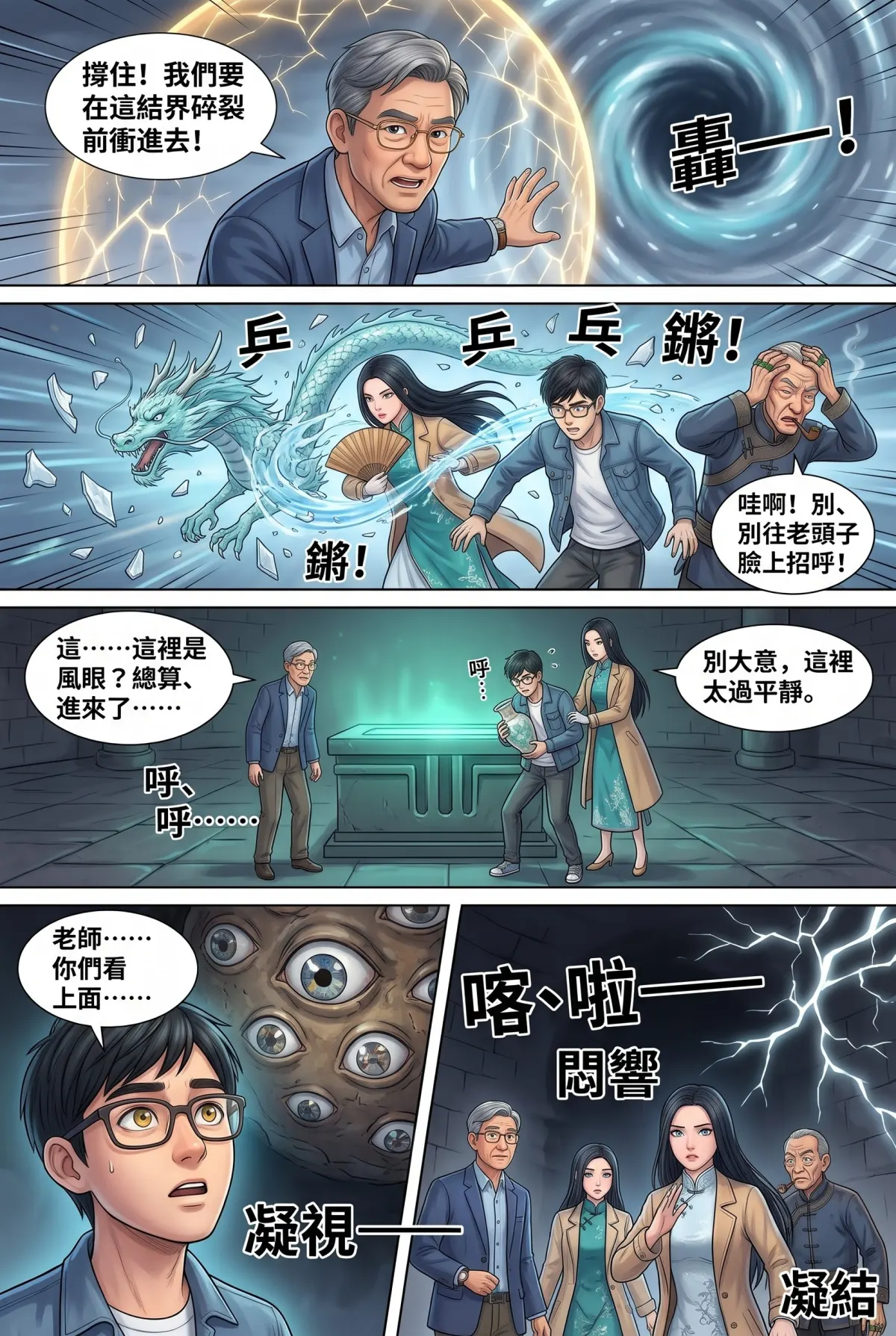 《萬古鑑天錄》 第 8 集　《萬古鑑天錄》 - 第八章 陽明山靈墟入口 第 18 頁