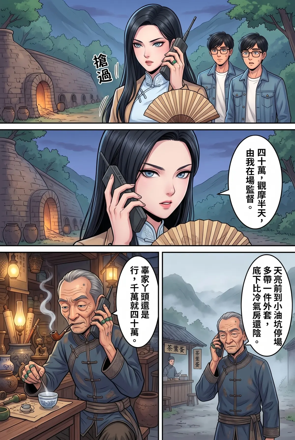 《萬古鑑天錄》 第 8 集　《萬古鑑天錄》 - 第八章 陽明山靈墟入口 第 8 頁