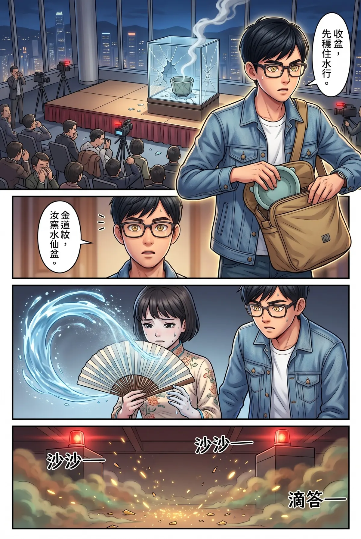 《萬古鑑天錄》 第 13 集　《萬古鑑天錄》 - 第十三章 地師泣血 第 2 頁