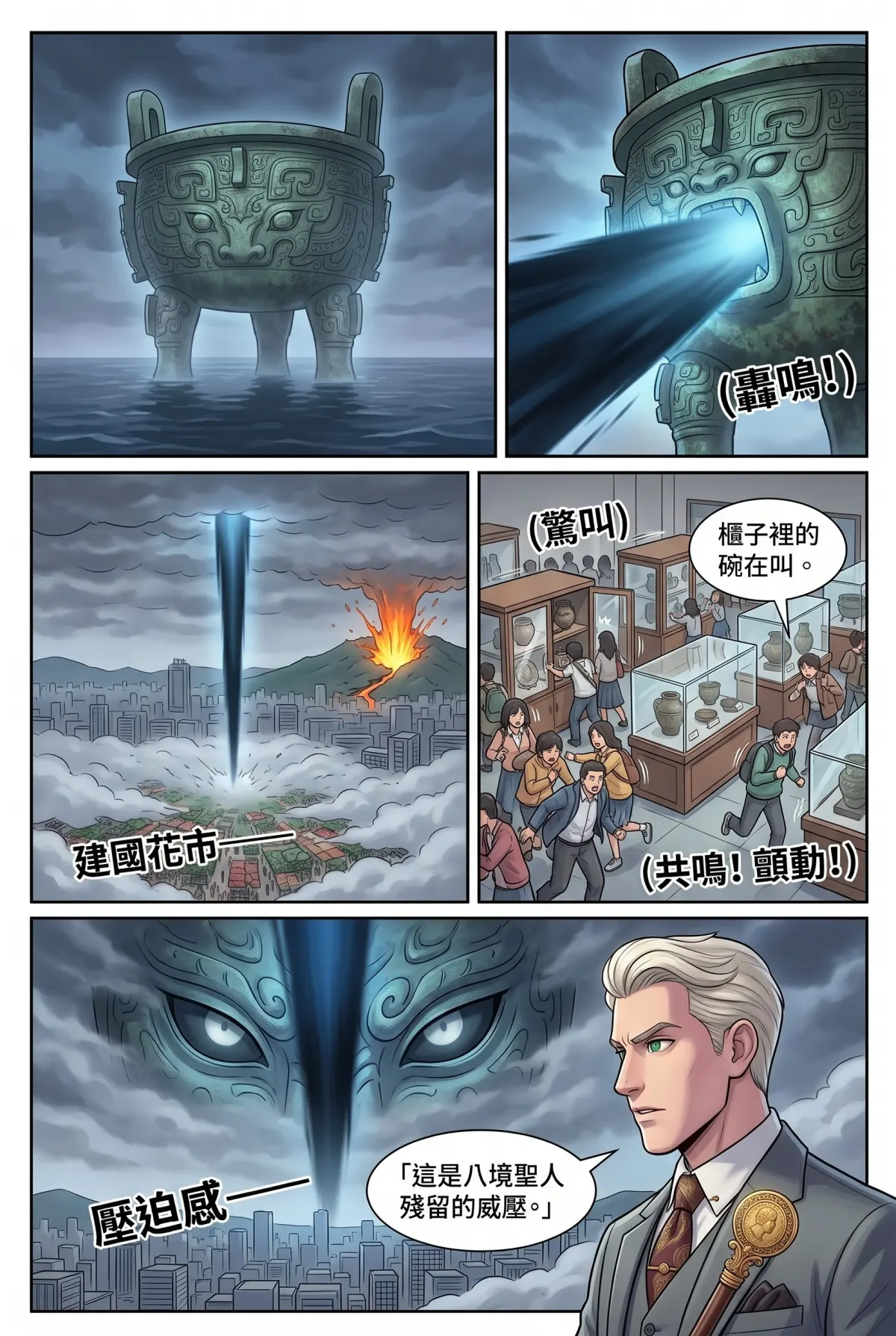 《萬古鑑天錄》 第 13 集　《萬古鑑天錄》 - 第十三章 地師泣血 第 8 頁