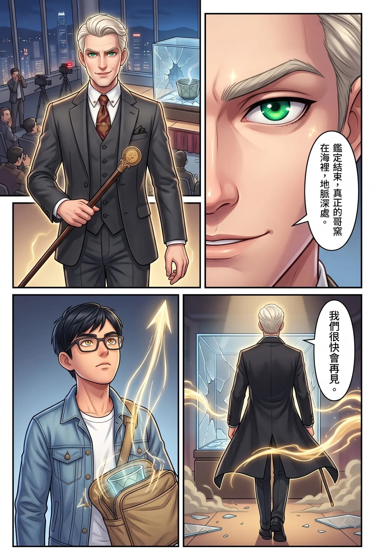 《萬古鑑天錄》 第 13 集　《萬古鑑天錄》 - 第十三章 地師泣血 第 3 頁