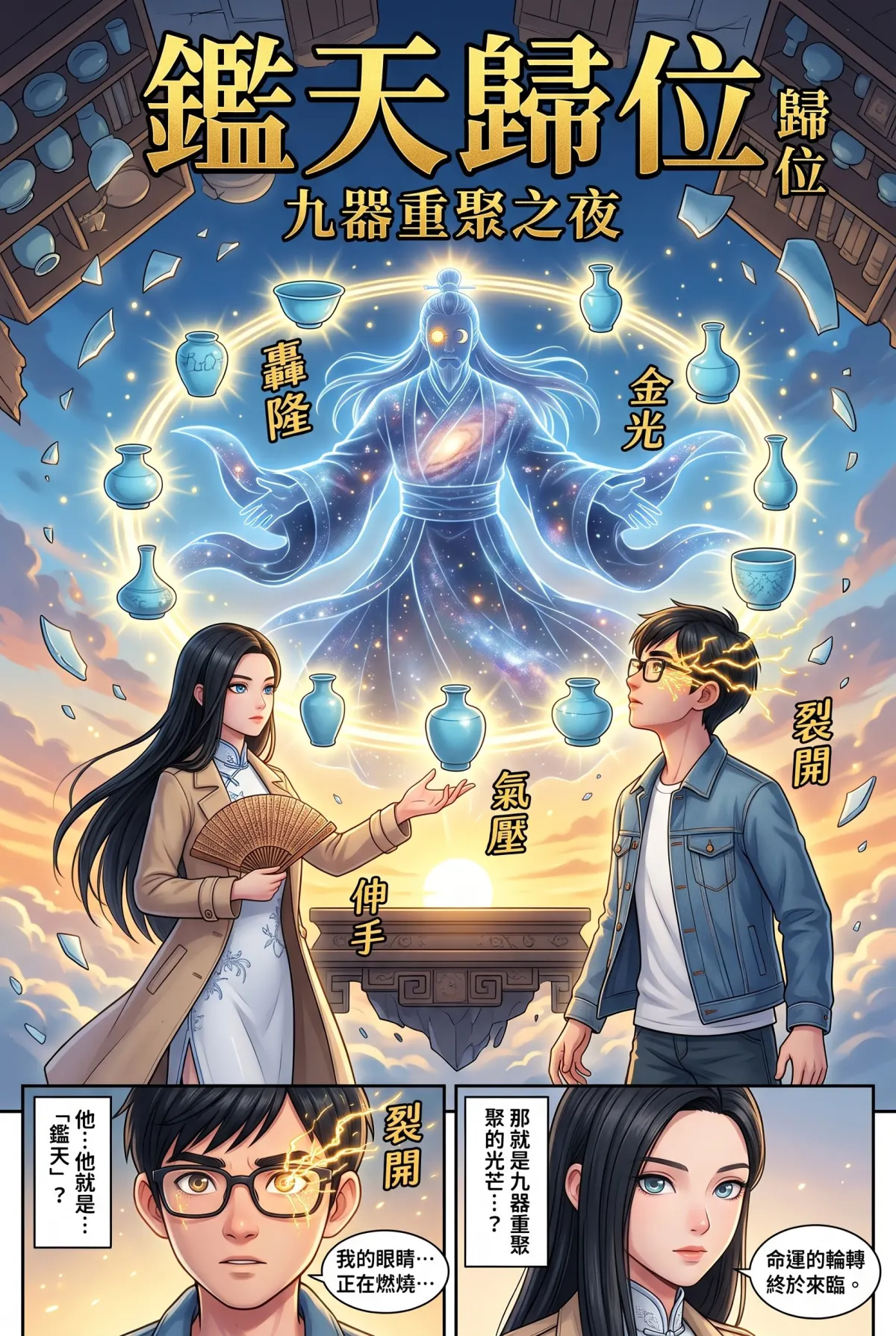 《萬古鑑天錄》 第 15 集　《萬古鑑天錄》 - 第十五章 萬古棋局 第 1 頁