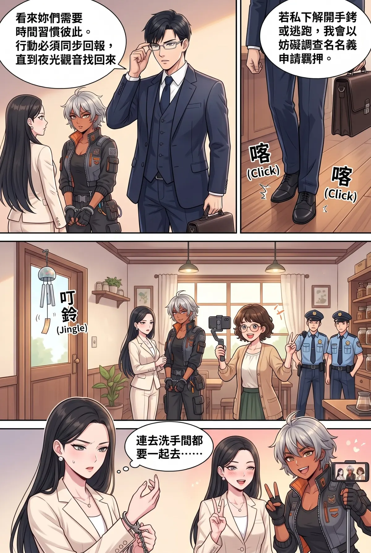 糟了！跟死對頭神偷小姐銬在一起了 第 2 集　糟了！跟死對頭神偷小姐銬在一起了 - 銬住！冤家強制同居 第 18 頁