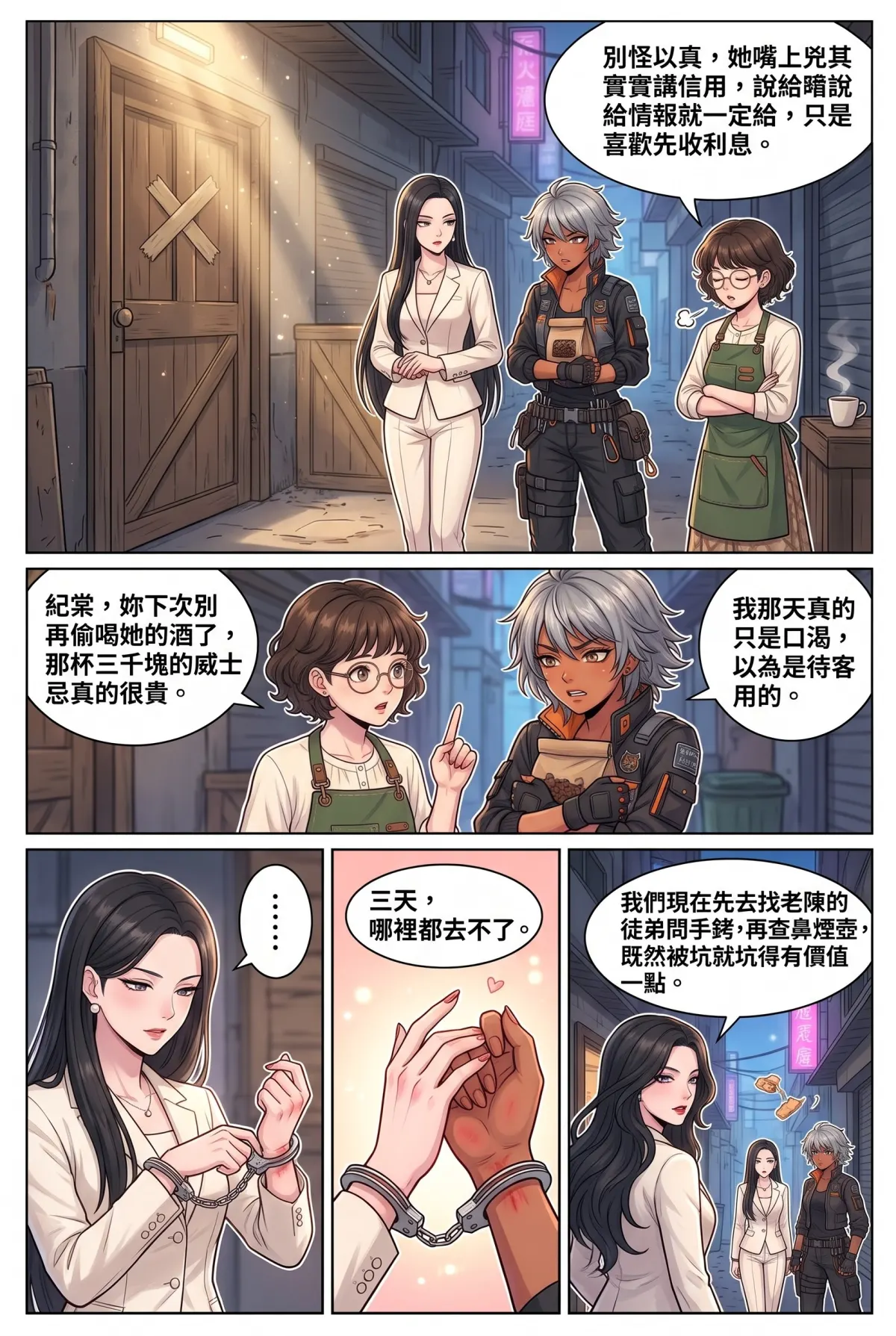 糟了！跟死對頭神偷小姐銬在一起了 第 3 集　糟了！跟死對頭神偷小姐銬在一起了 - 黎明古董街大逃亡 第 16 頁