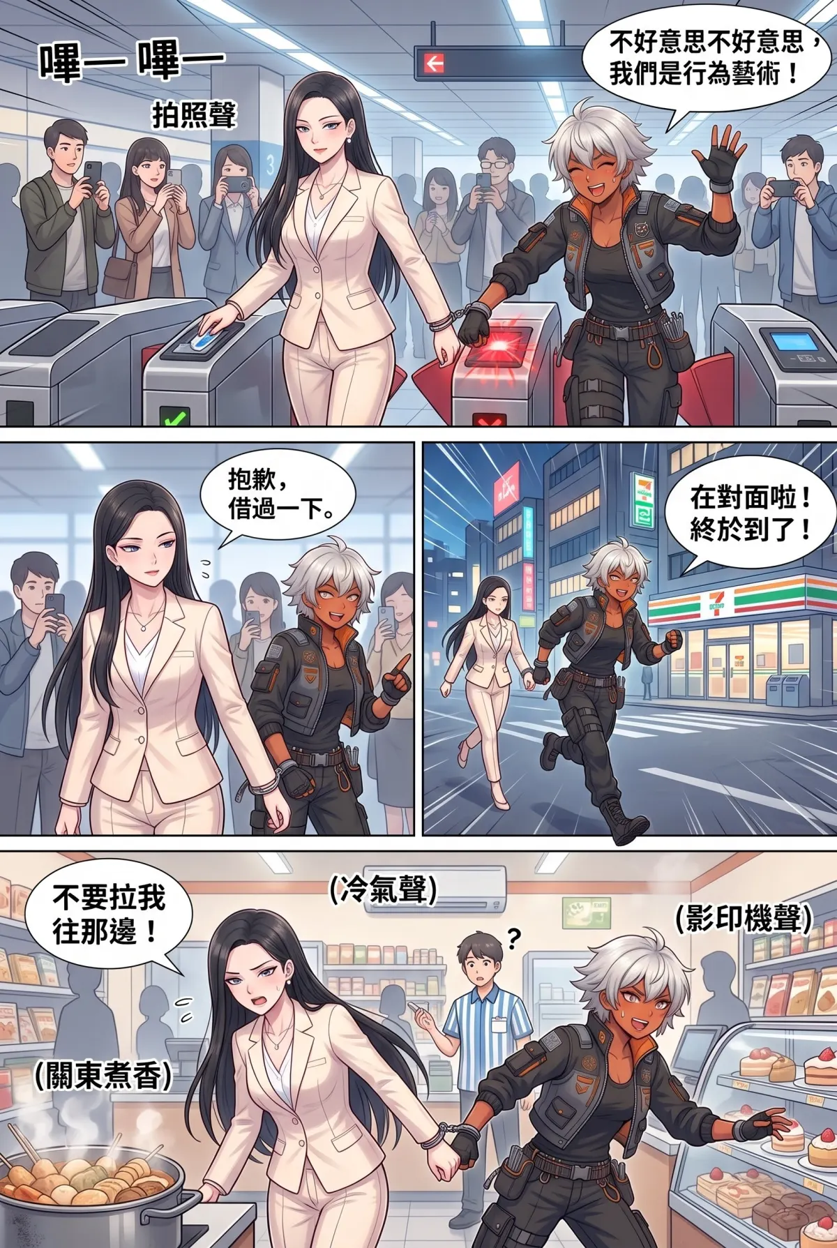 糟了！跟死對頭神偷小姐銬在一起了 第 4 集　糟了！跟死對頭神偷小姐銬在一起了 - 手銬同居的災難日常 第 13 頁