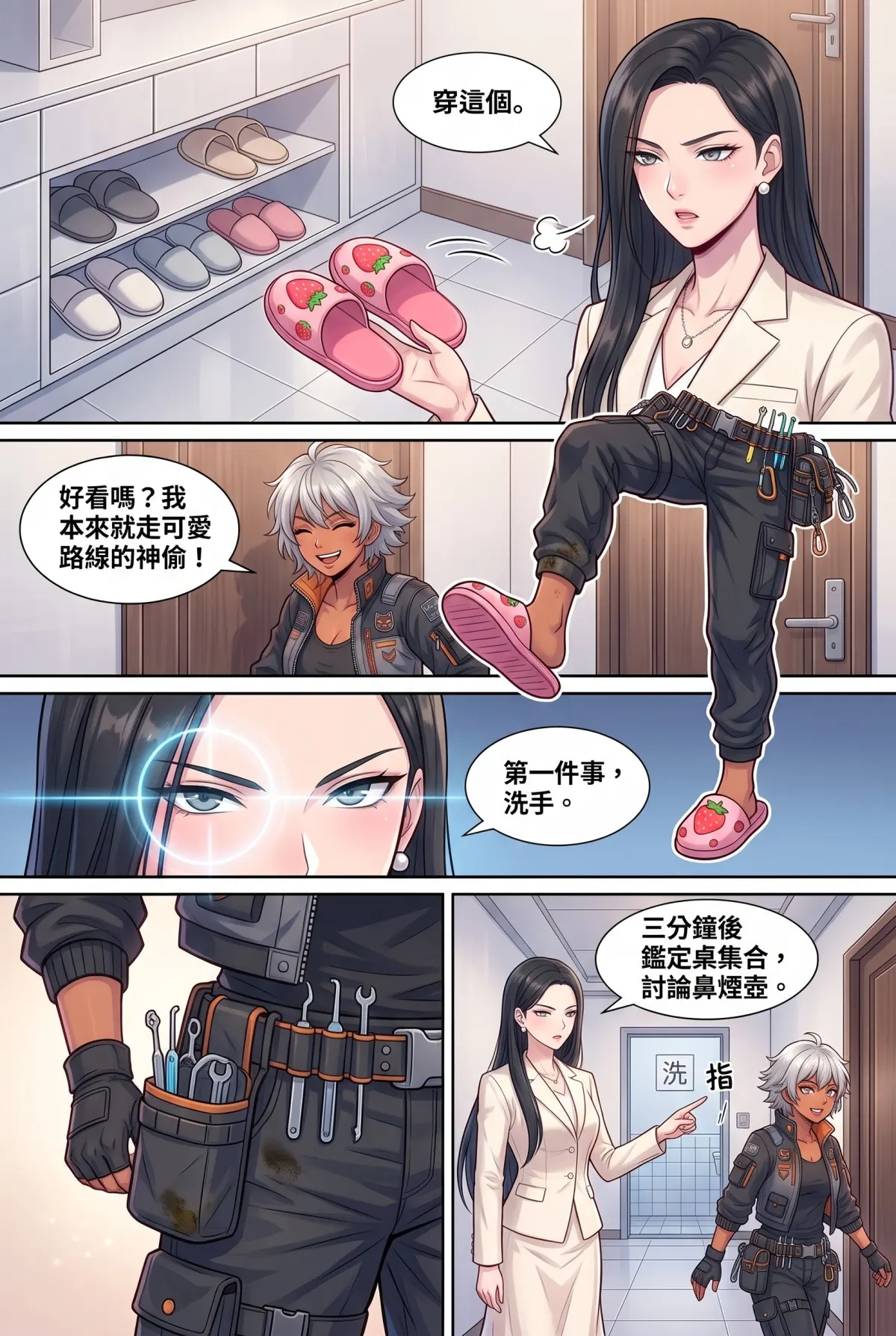糟了！跟死對頭神偷小姐銬在一起了 第 4 集　糟了！跟死對頭神偷小姐銬在一起了 - 手銬同居的災難日常 第 6 頁