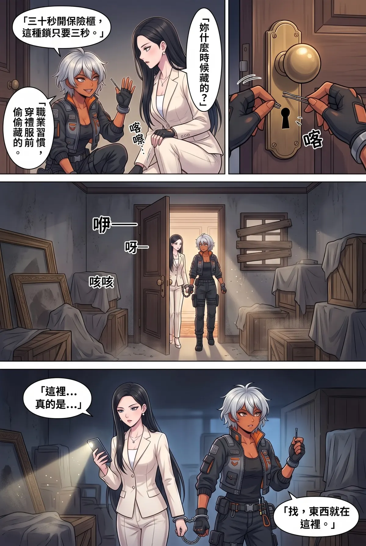 糟了！跟死對頭神偷小姐銬在一起了 第 6 集　糟了！跟死對頭神偷小姐銬在一起了 - 夏家家宴的初戀幽靈 第 12 頁