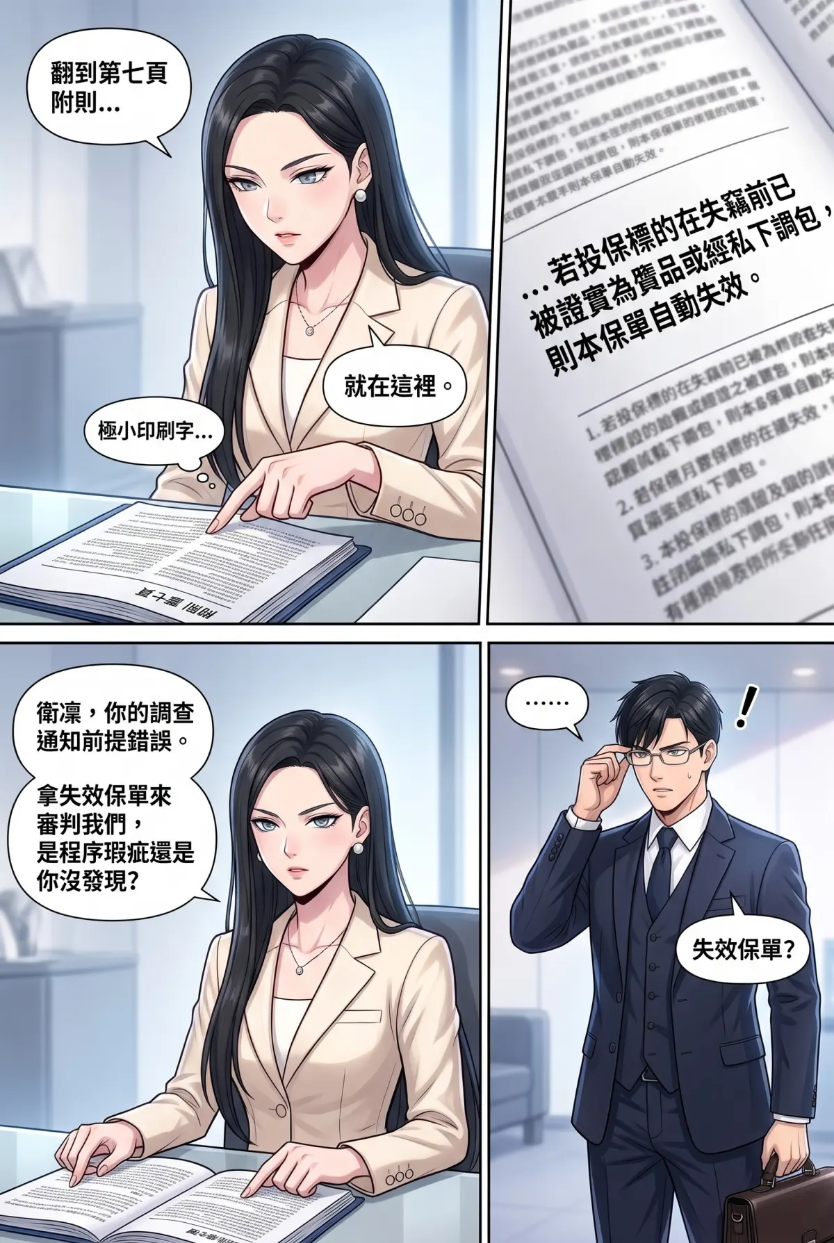 糟了！跟死對頭神偷小姐銬在一起了 第 7 集　糟了！跟死對頭神偷小姐銬在一起了 - 保單陷阱：衛凜的審判 第 12 頁