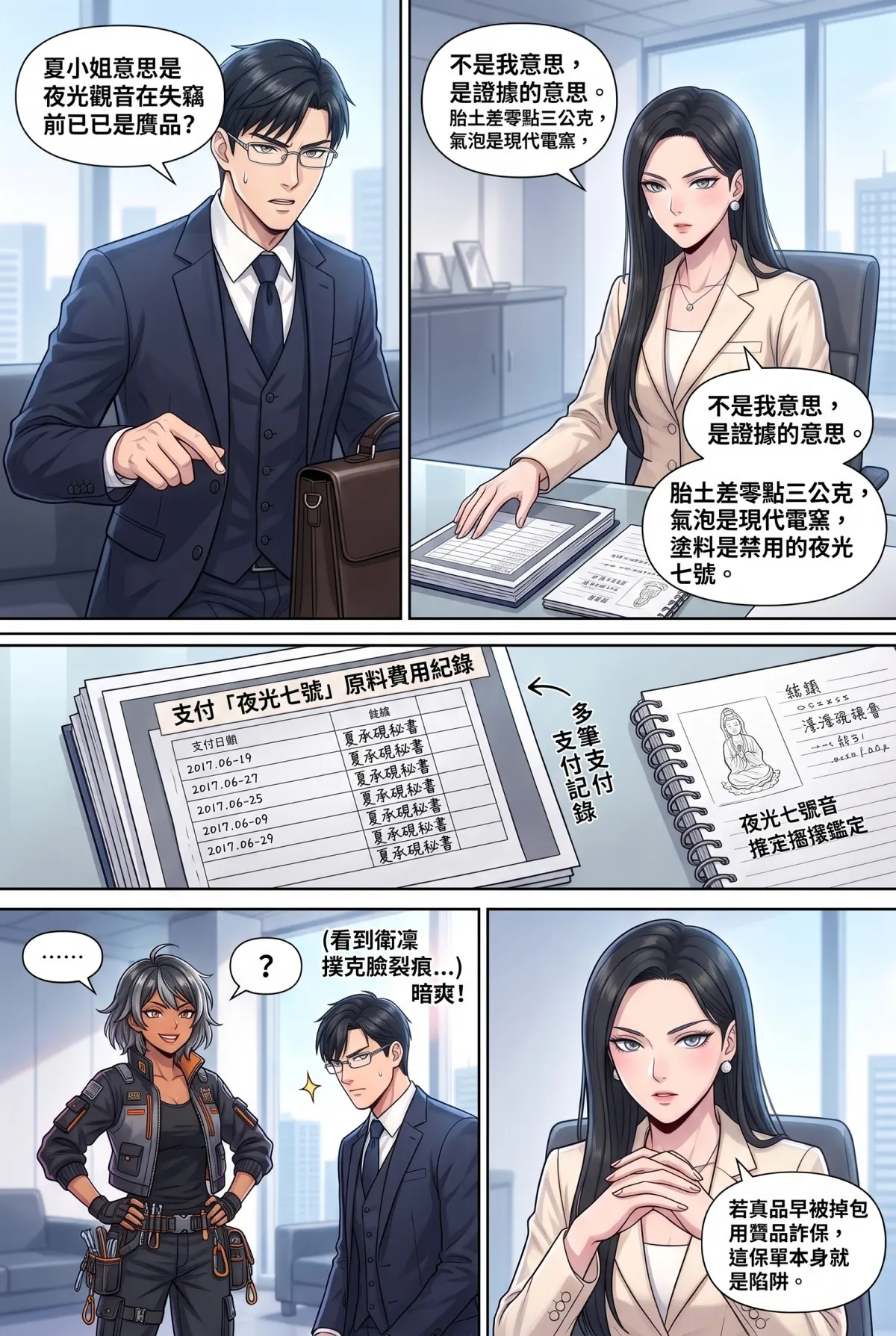糟了！跟死對頭神偷小姐銬在一起了 第 7 集　糟了！跟死對頭神偷小姐銬在一起了 - 保單陷阱：衛凜的審判 第 13 頁