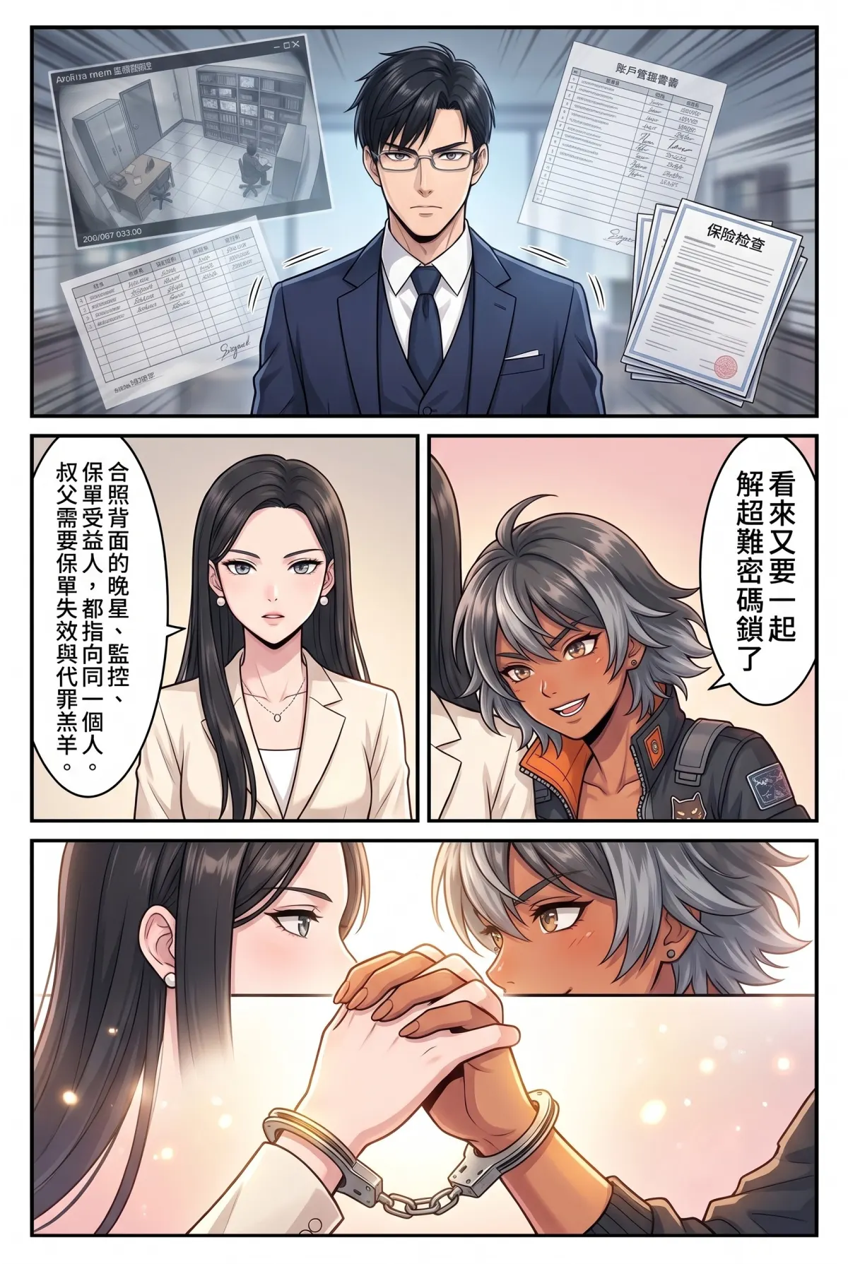 糟了！跟死對頭神偷小姐銬在一起了 第 7 集　糟了！跟死對頭神偷小姐銬在一起了 - 保單陷阱：衛凜的審判 第 18 頁