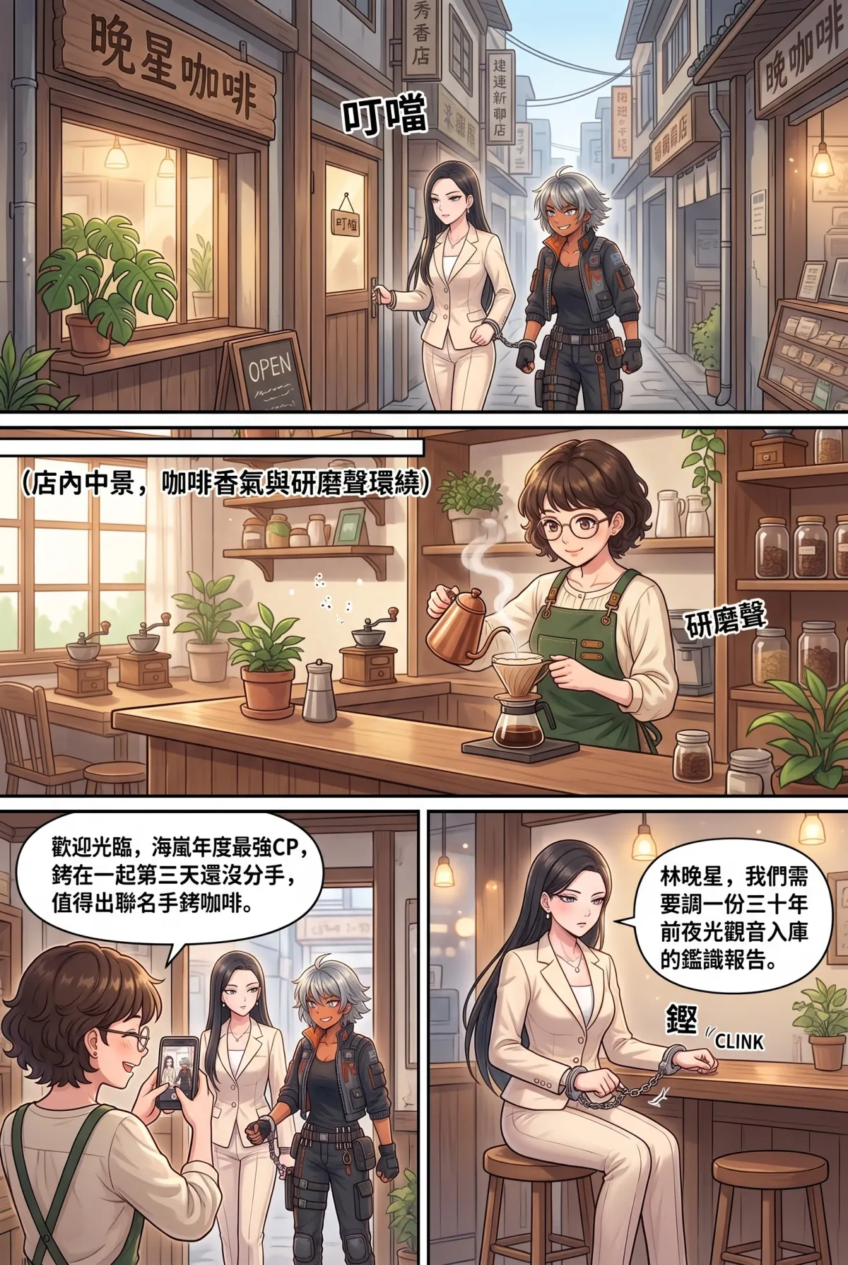 糟了！跟死對頭神偷小姐銬在一起了 第 8 集　糟了！跟死對頭神偷小姐銬在一起了 - 晚星咖啡的等價交換 第 5 頁