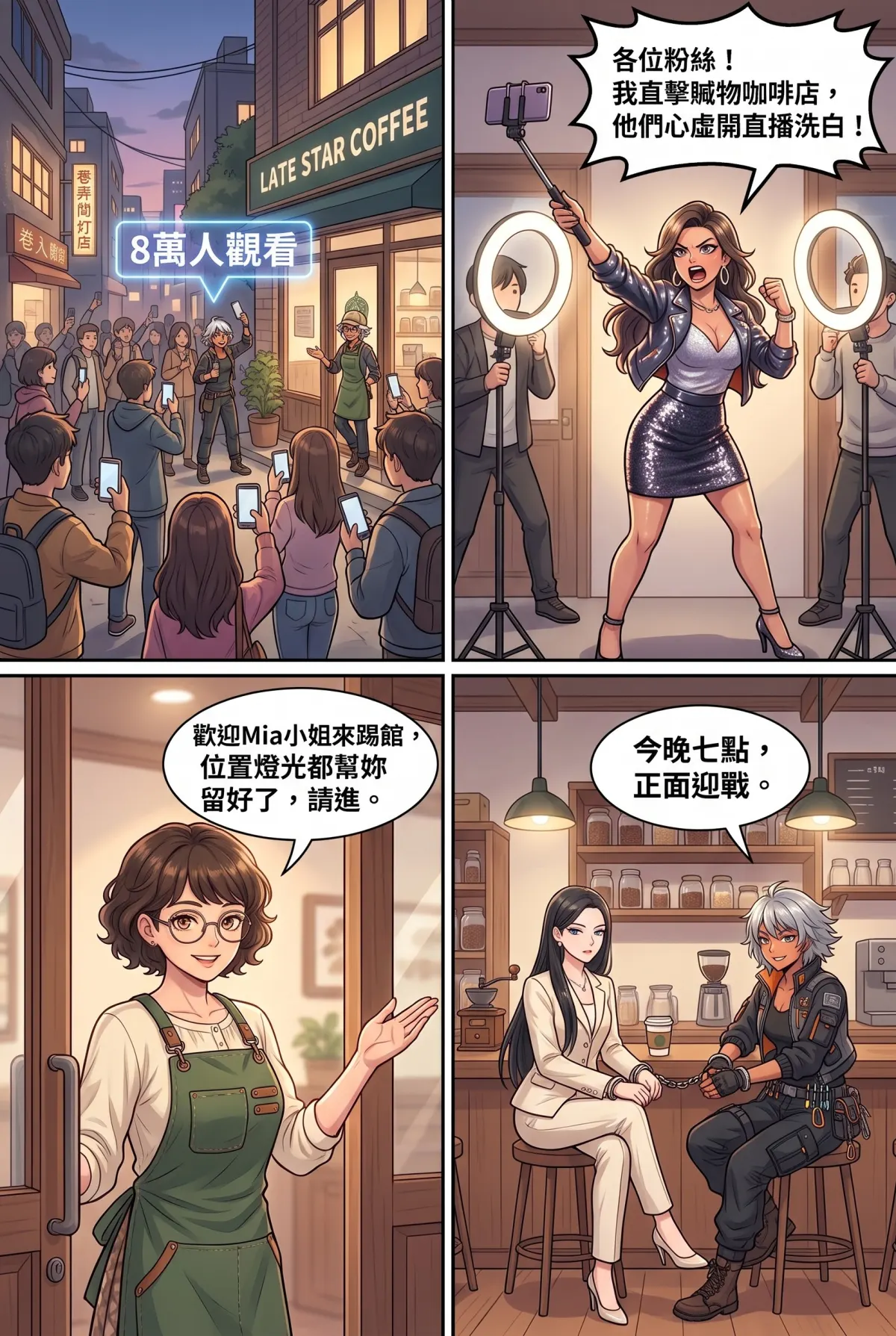 糟了！跟死對頭神偷小姐銬在一起了 第 8 集　糟了！跟死對頭神偷小姐銬在一起了 - 晚星咖啡的等價交換 第 11 頁