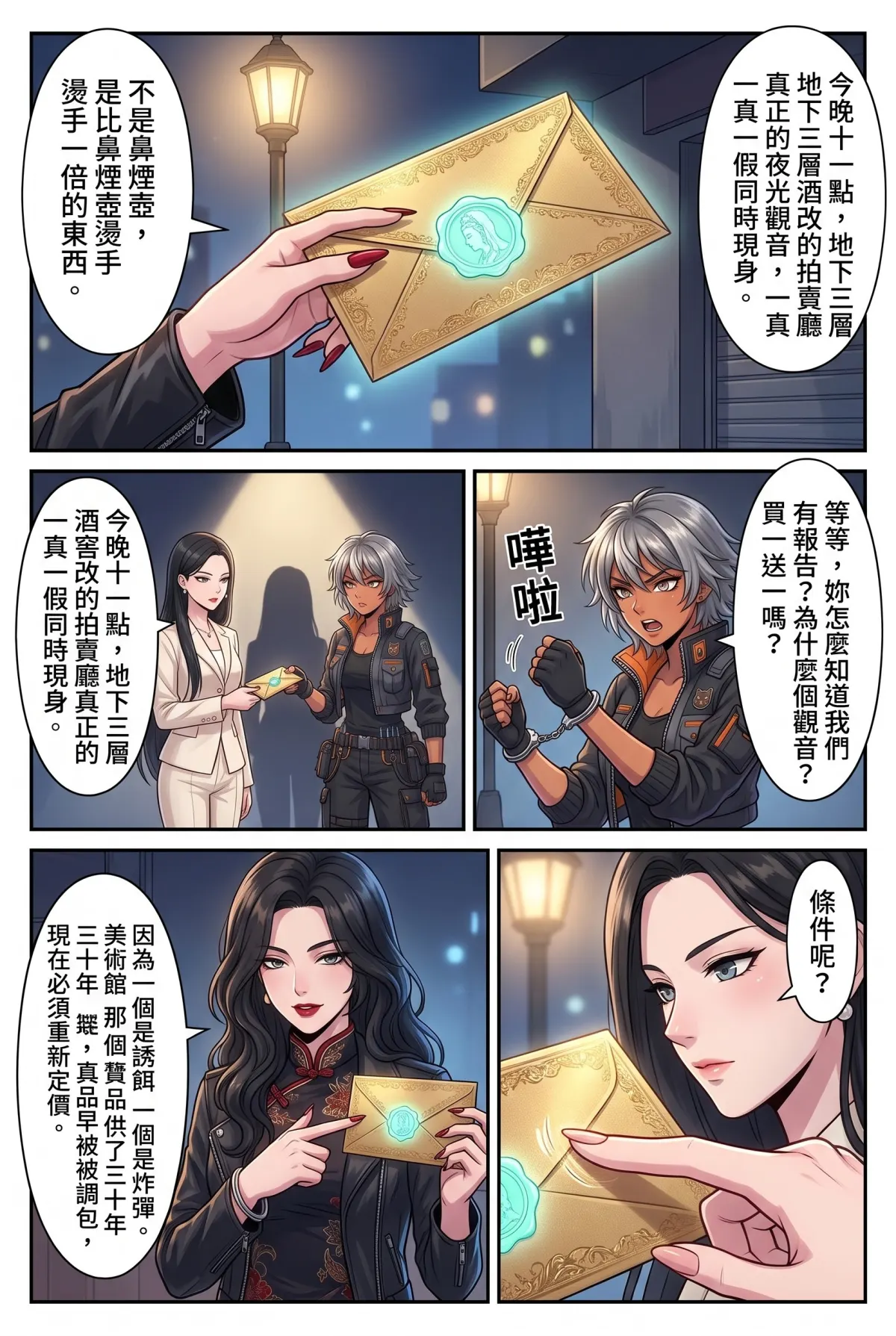 糟了！跟死對頭神偷小姐銬在一起了 第 9 集　糟了！跟死對頭神偷小姐銬在一起了 - 地下拍賣會的華麗潛入 第 4 頁