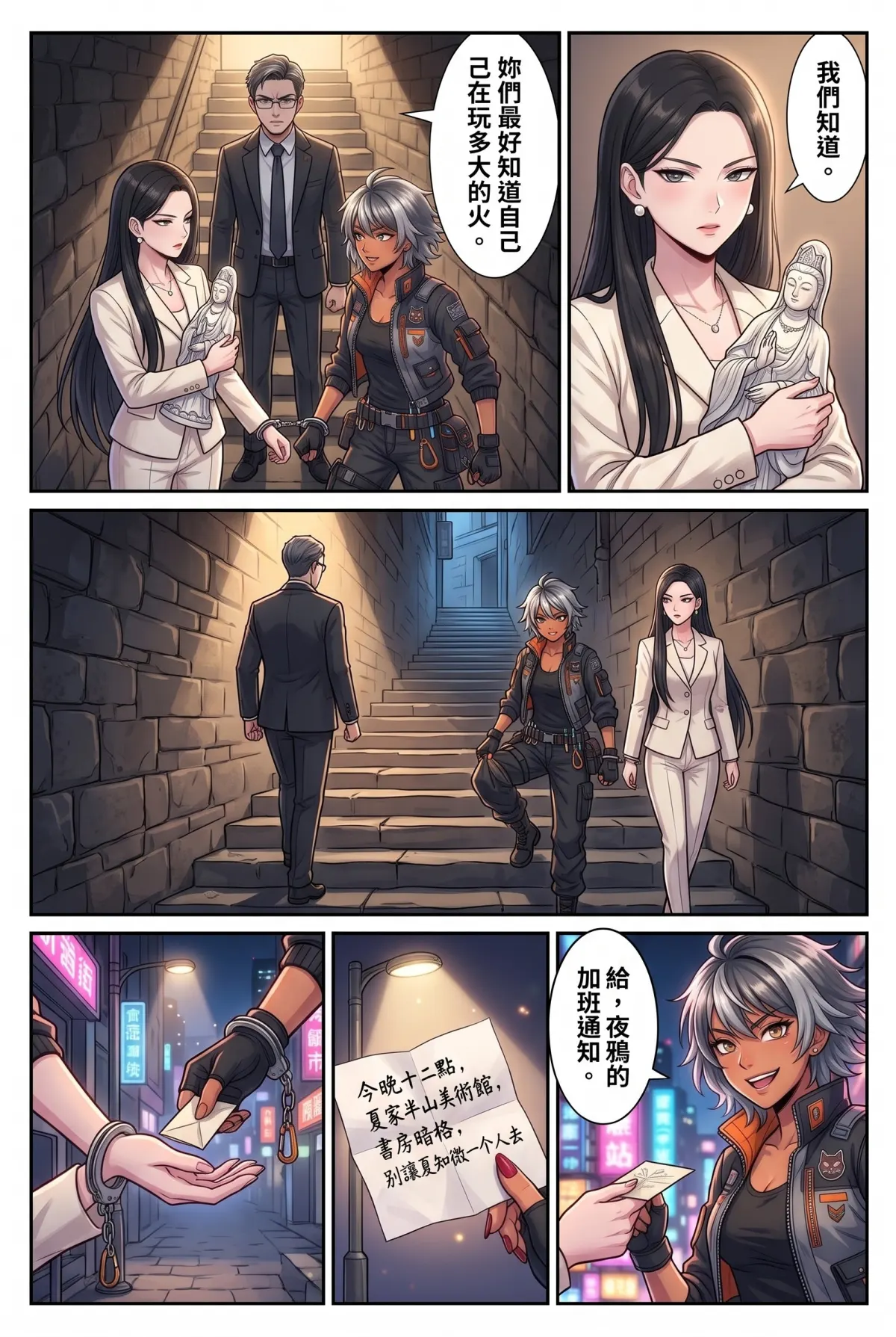 糟了！跟死對頭神偷小姐銬在一起了 第 9 集　糟了！跟死對頭神偷小姐銬在一起了 - 地下拍賣會的華麗潛入 第 18 頁