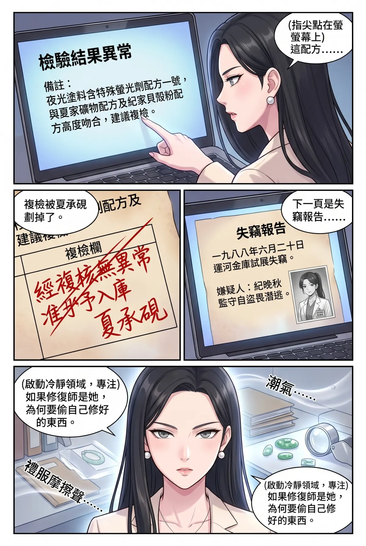 糟了！跟死對頭神偷小姐銬在一起了 第 10 集　糟了！跟死對頭神偷小姐銬在一起了 - 三十年前的鑑識檔案 第 8 頁
