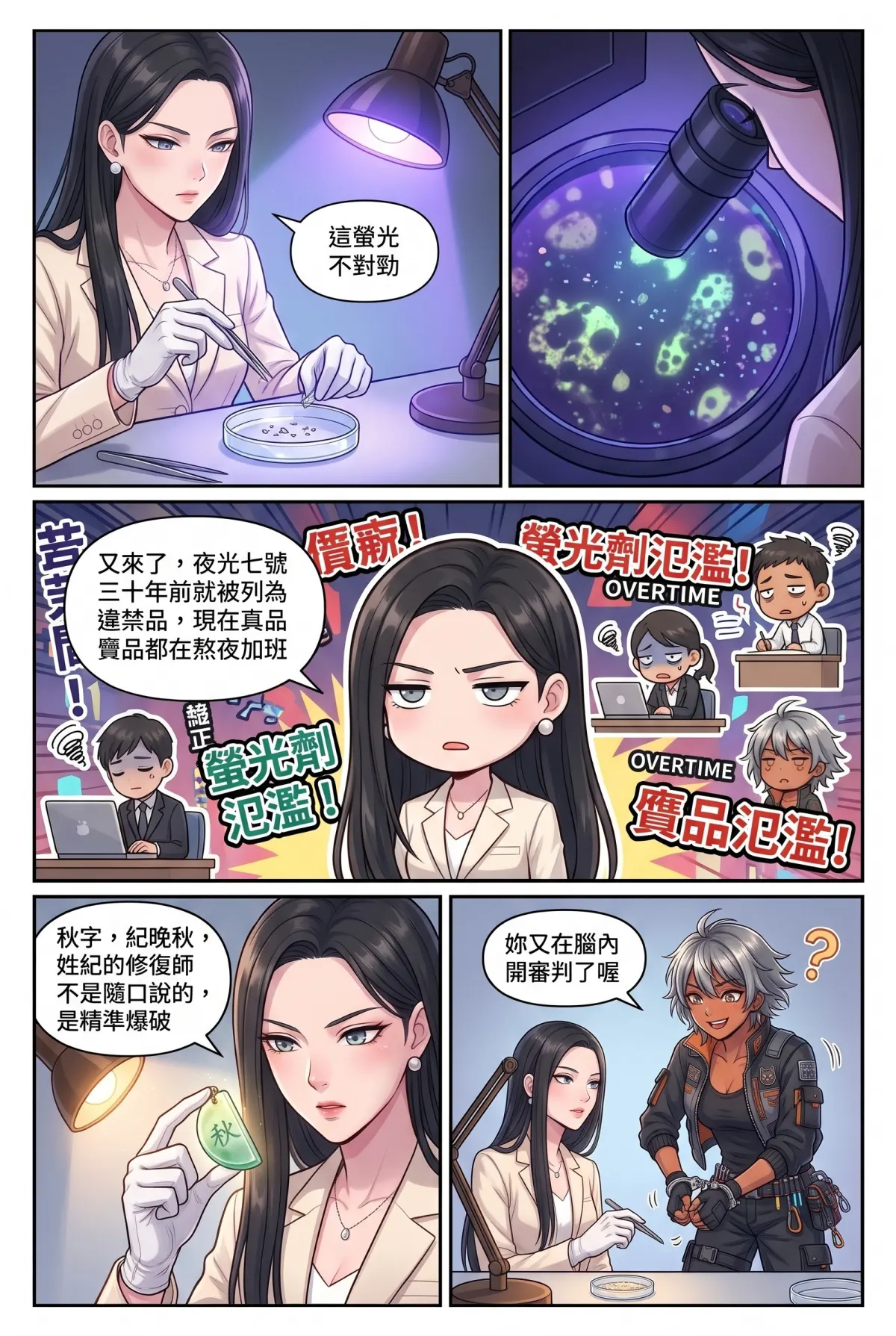 糟了！跟死對頭神偷小姐銬在一起了 第 10 集　糟了！跟死對頭神偷小姐銬在一起了 - 三十年前的鑑識檔案 第 6 頁