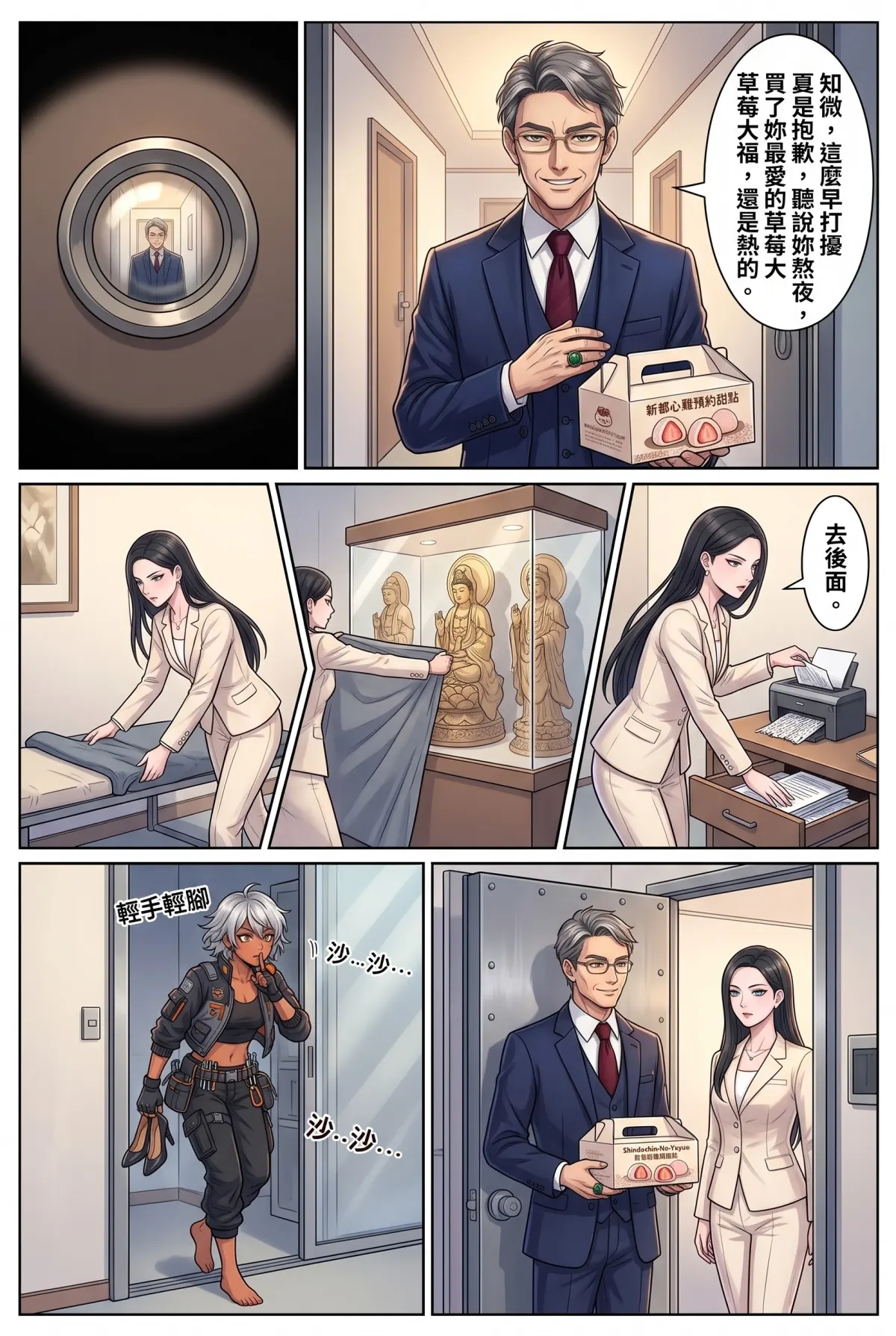 糟了！跟死對頭神偷小姐銬在一起了 第 11 集　糟了！跟死對頭神偷小姐銬在一起了 - 老狐狸的溫柔警告 第 9 頁